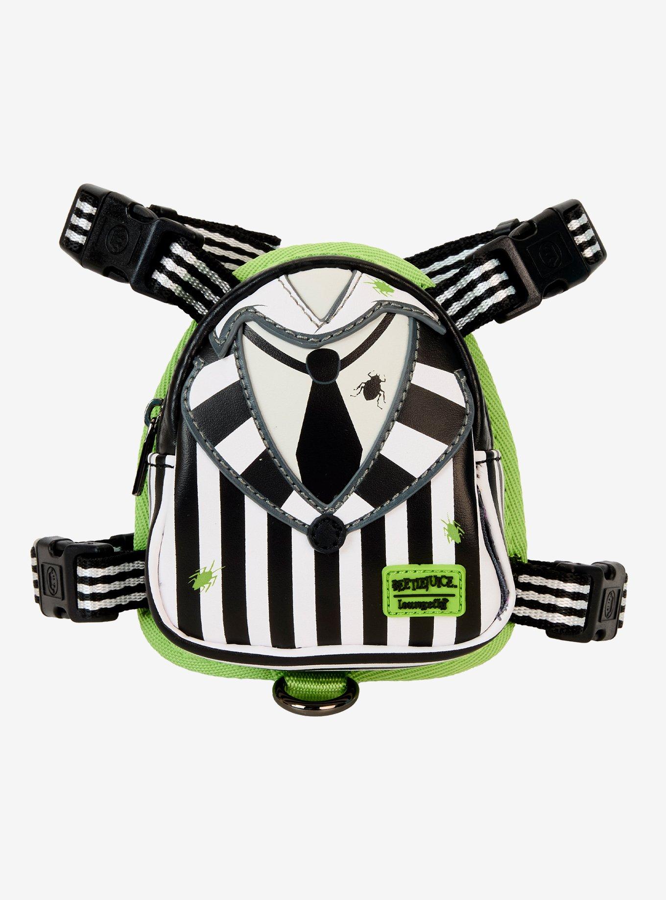 Loungefly Beetlejuice Suit Mini Backpack Small Dog Harness, , hi-res