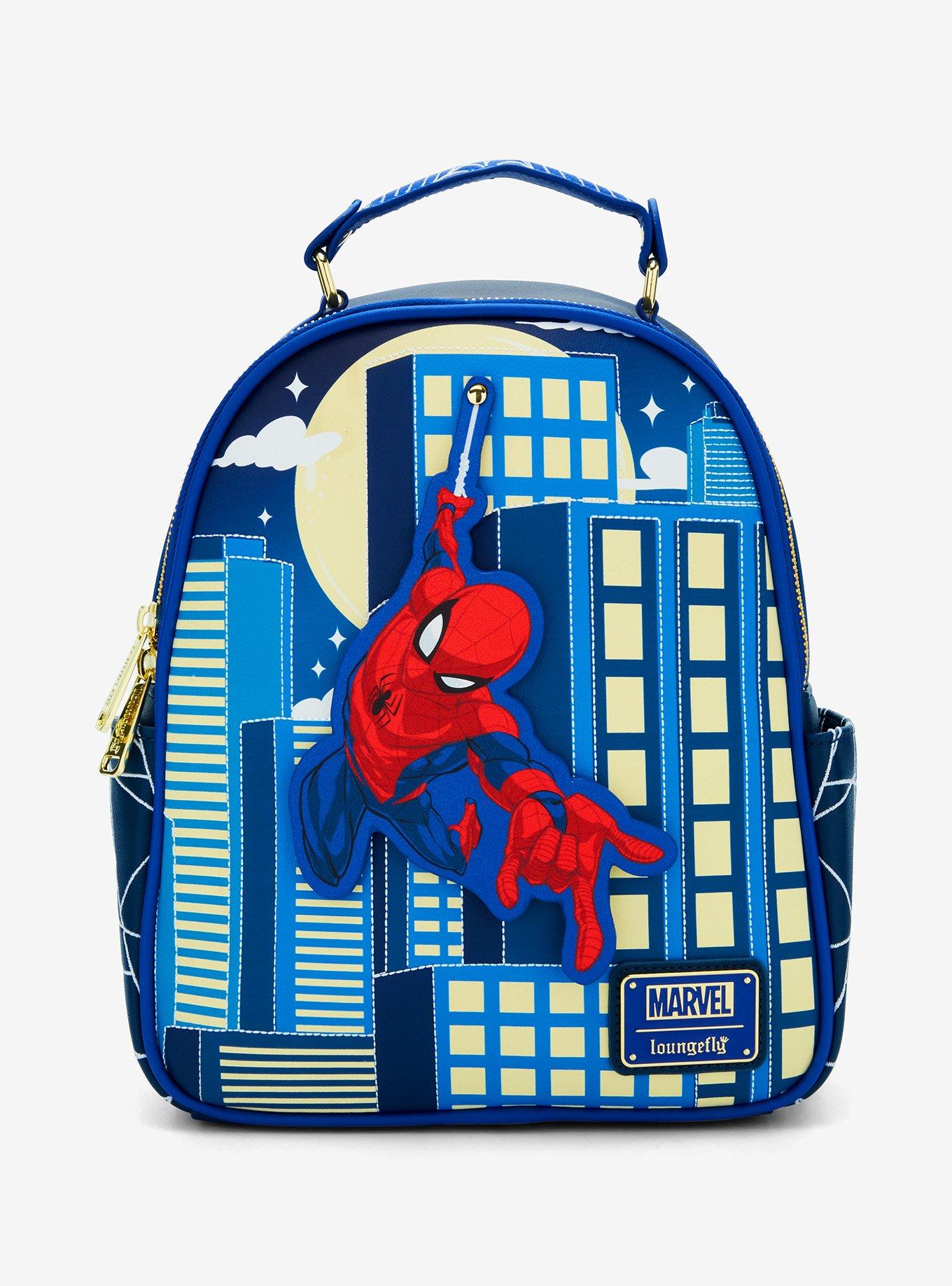 Loungefly Marvel Spider-Man Swinging Mini Backpack, , hi-res