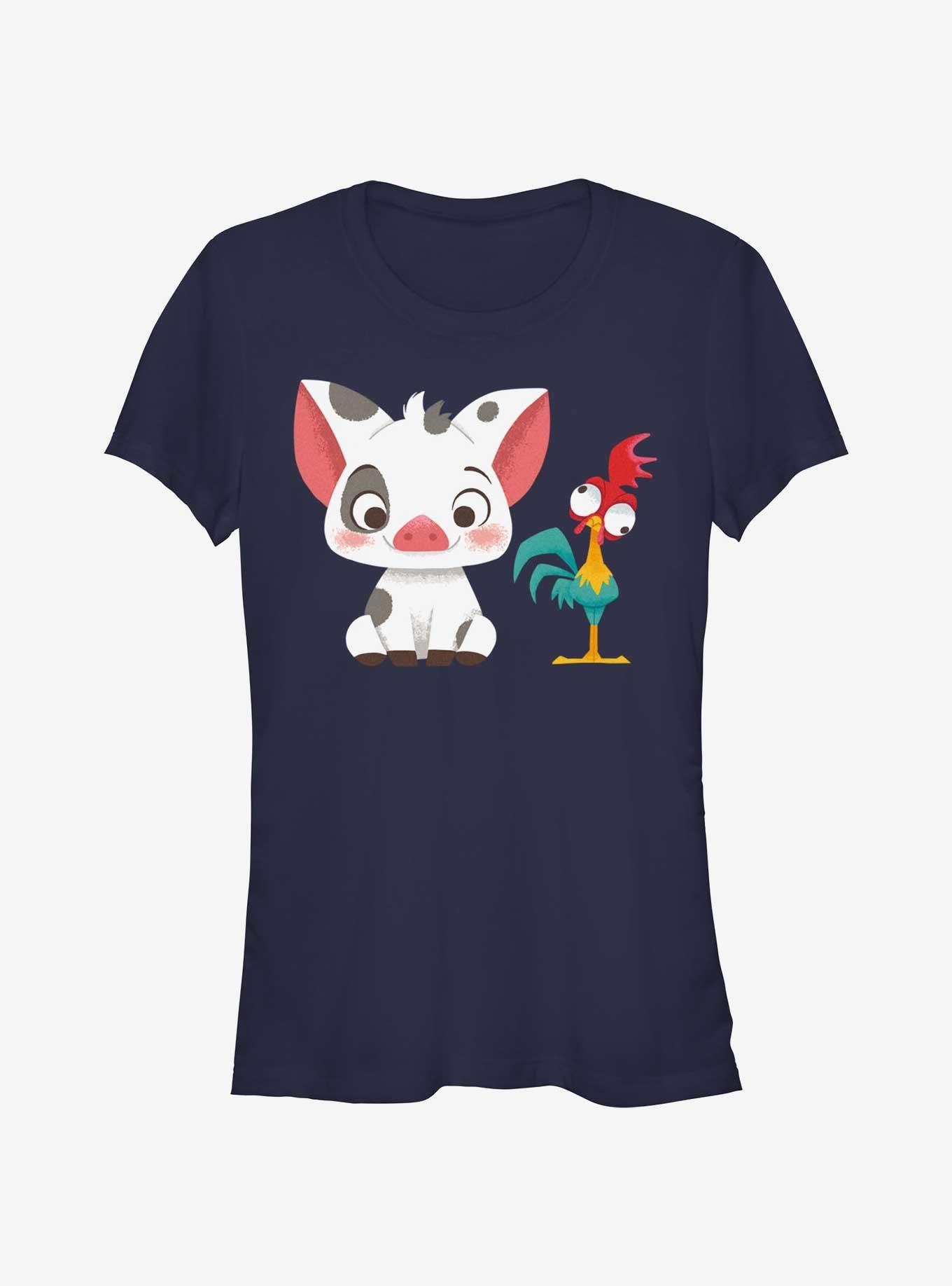 Disney Moana Beach Buds Pua And Hei Hei Girls T-Shirt, , hi-res