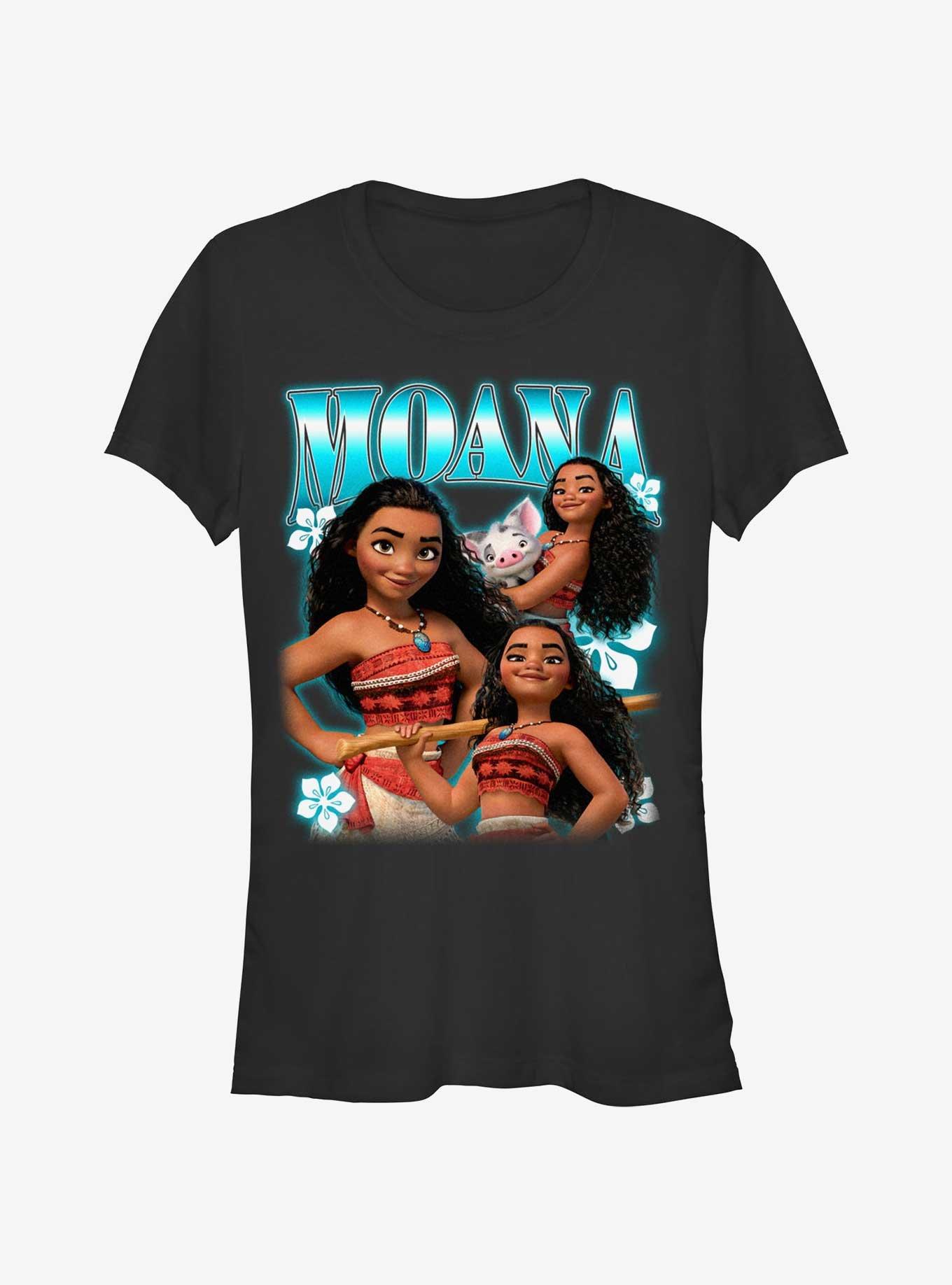Disney Moana Moana Collage Girls T-Shirt
