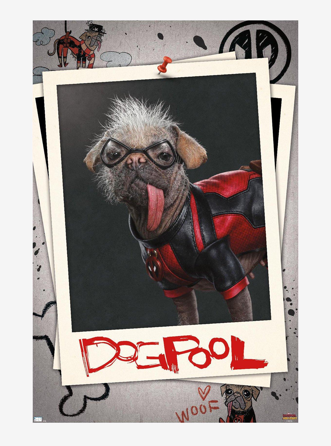 Marvel Deadpool Dogpool Poster, , hi-res