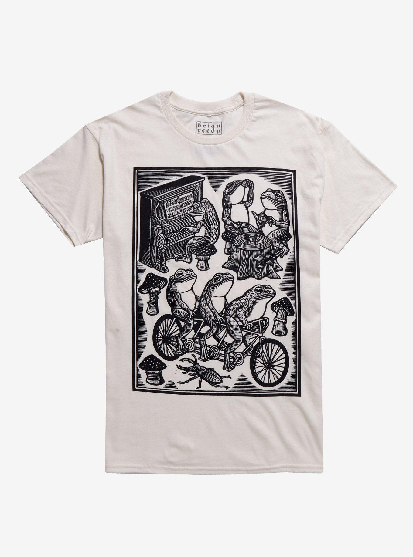 Frog Activities T-Shirt By Brian Reedy Art, , hi-res
