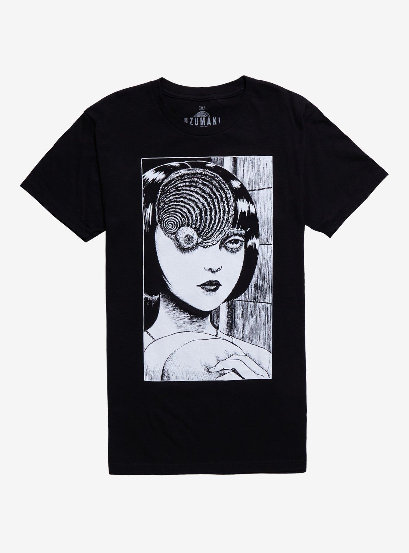 Junji Ito Uzumaki Spiral Eye T-Shirt, , hi-res