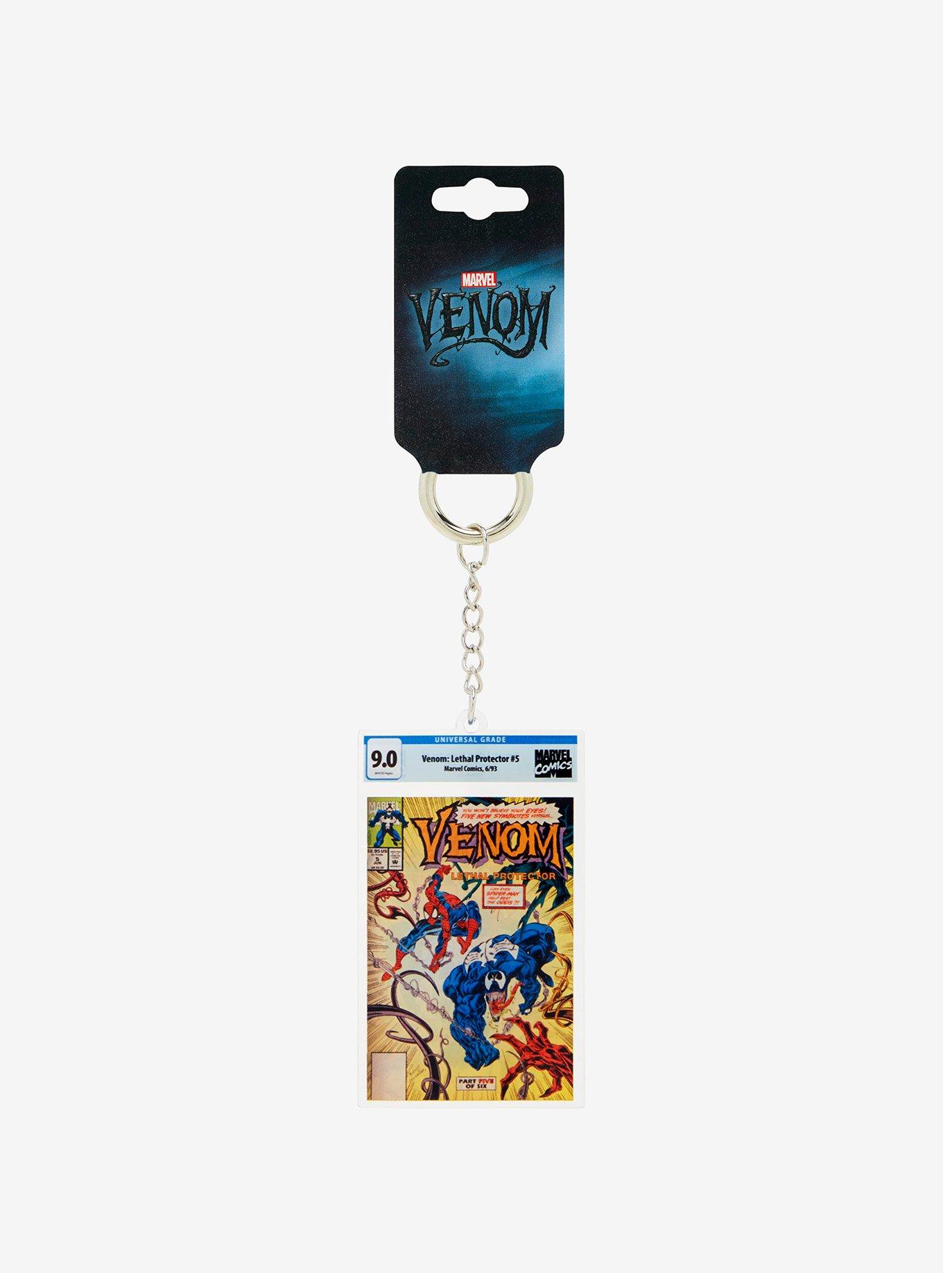 Marvel Venom Comic Book Key Chain, , hi-res