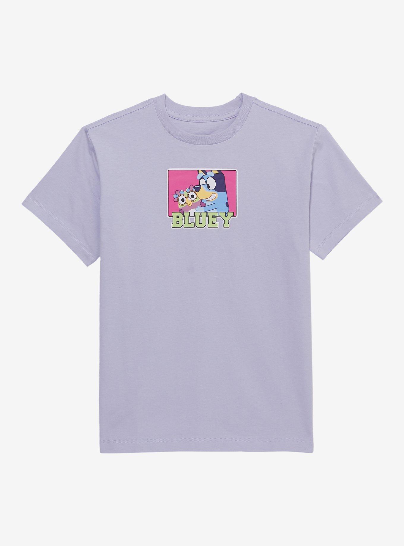 Bluey Chattermax & Bluey Purple Youth T-Shirt, , hi-res