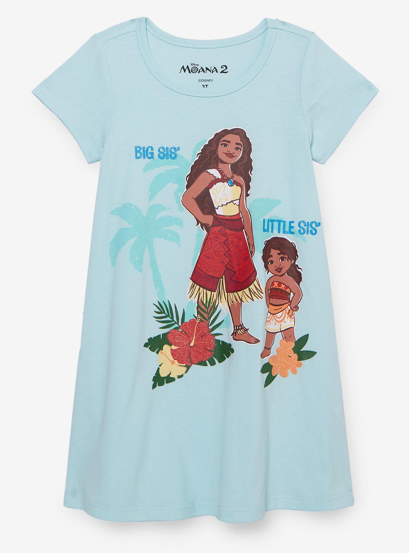 Disney Moana 2 Moana & Simea Toddler T-Shirt Dress, , hi-res