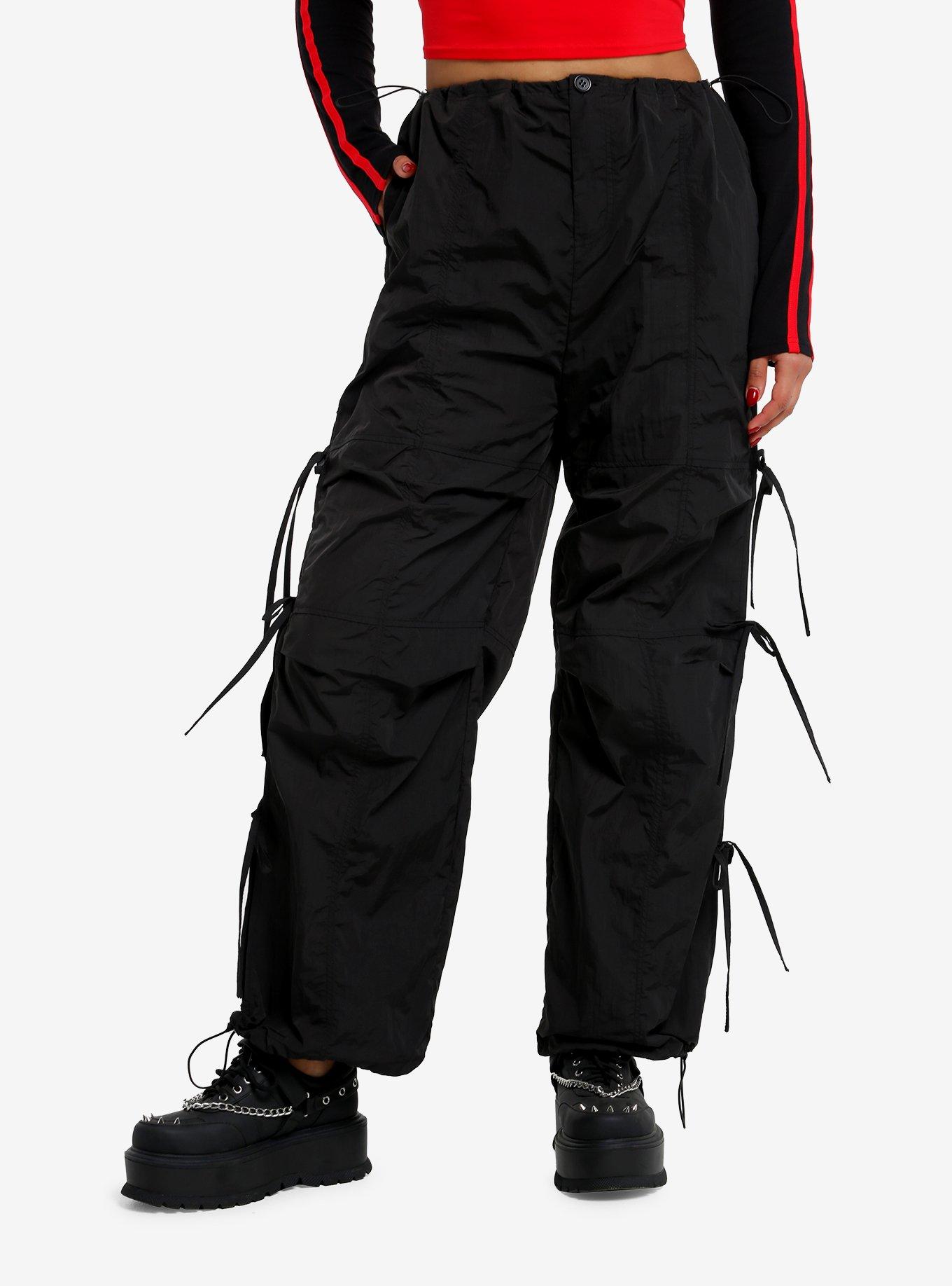 ☆NERDY☆ NERDY X CCWC WS HOOD TRACK PANTS BLACK CCCW x NERDY - CCWC