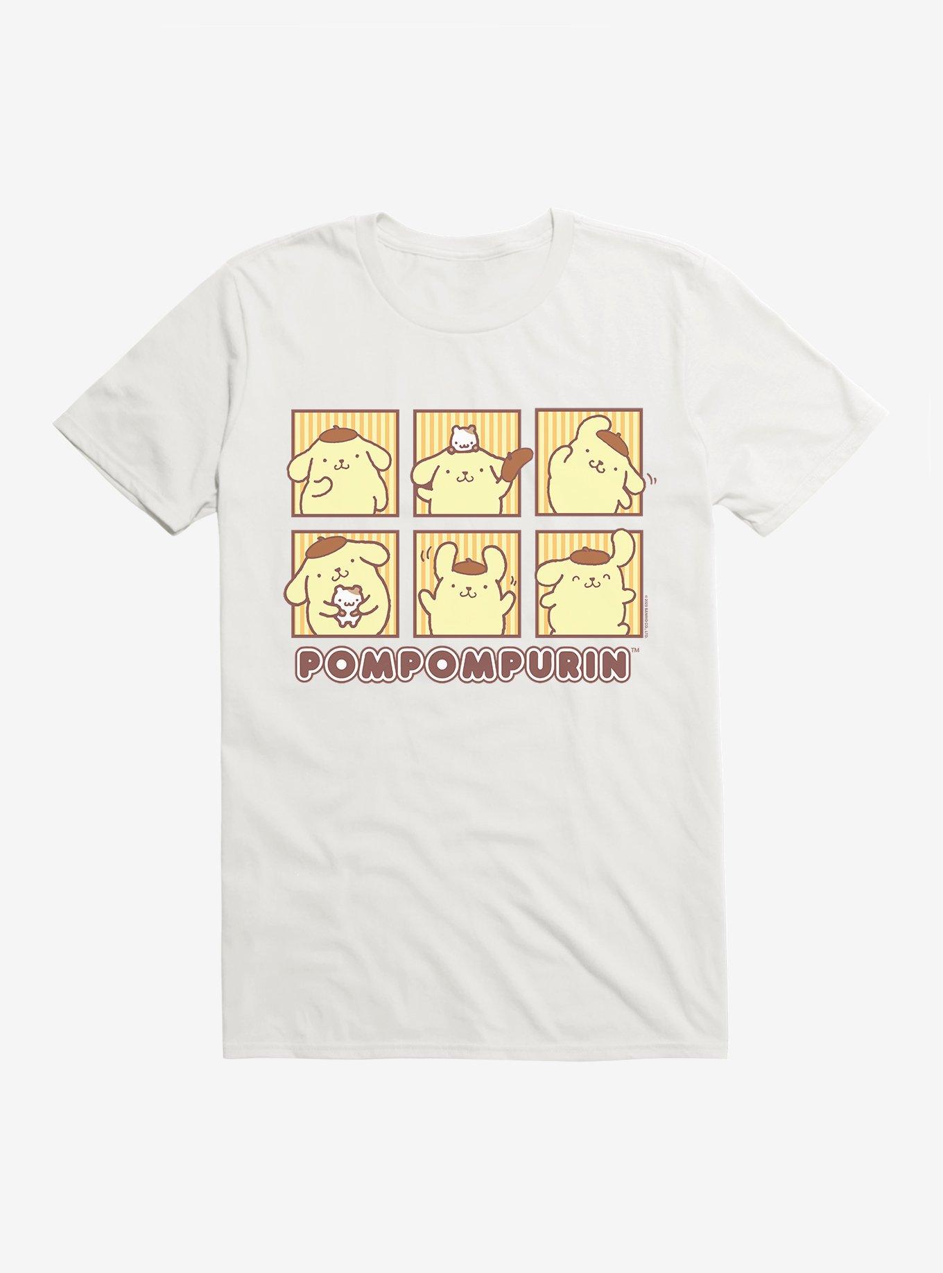 Pompompurin Grid Portrait T-Shirt, , hi-res