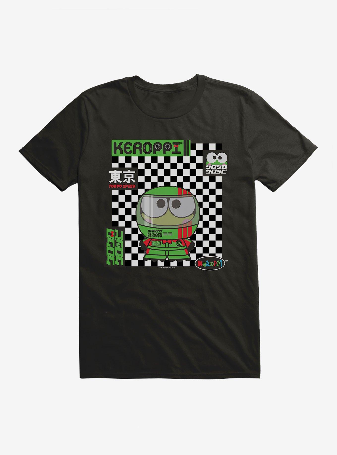 Hello Kitty And Friends Keroppi Tokyo Speed T-Shirt, BLACK, hi-res