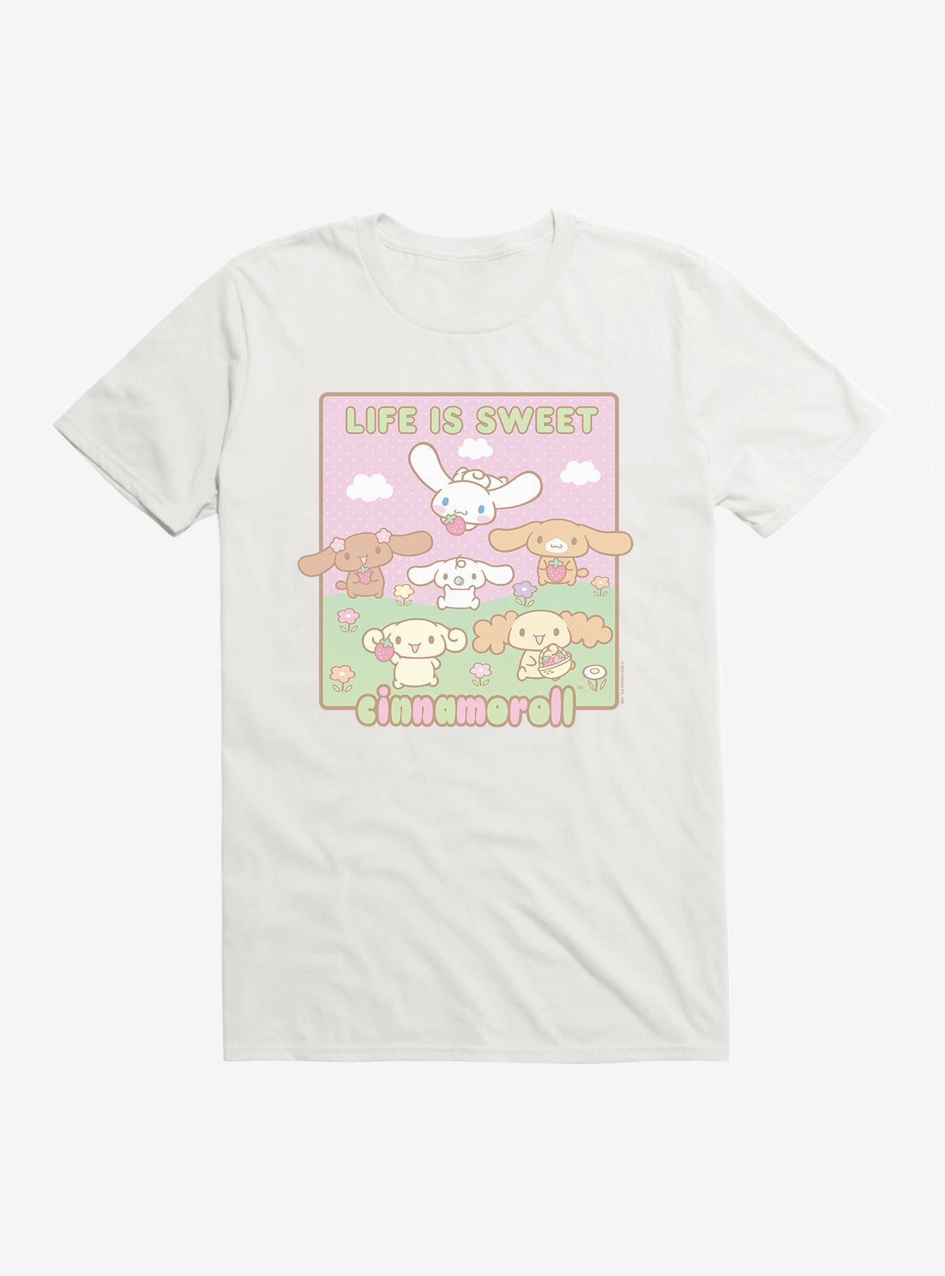 Cinnamoroll Life Is Sweet Friends T-Shirt, , hi-res