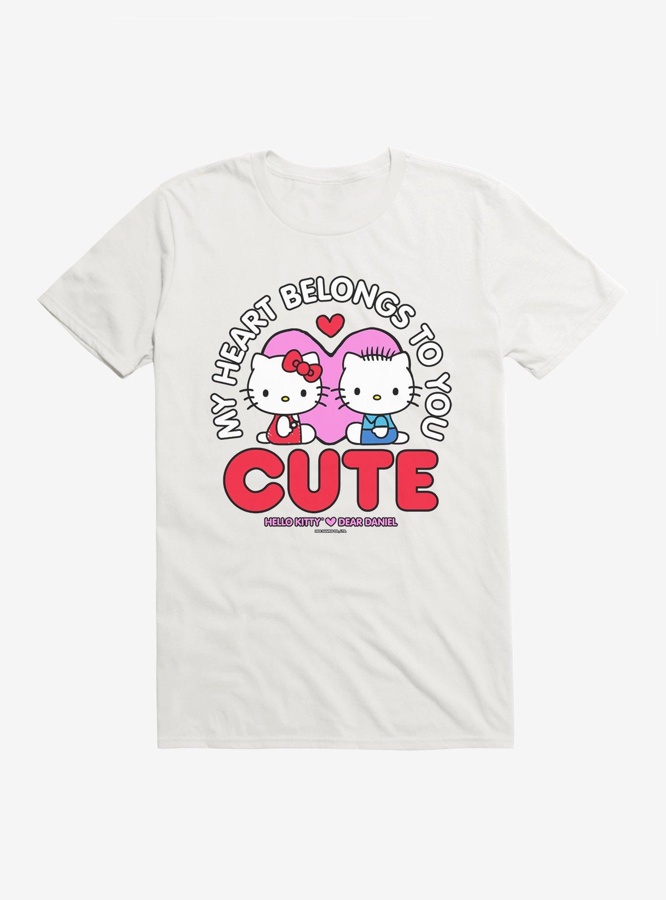 Hello Kitty Valentine's Day Heart Belongs To You T-Shirt, , hi-res