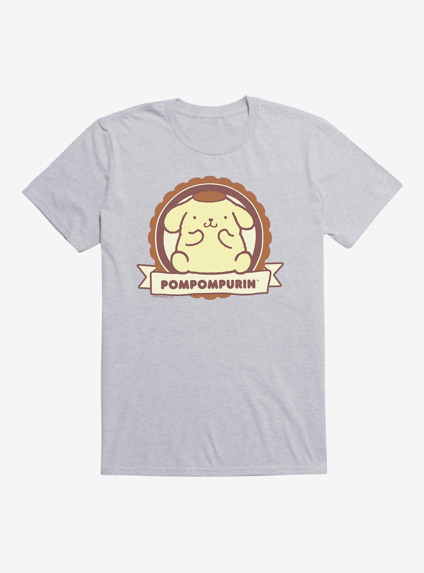 Pompompurin Badge T-Shirt, , hi-res