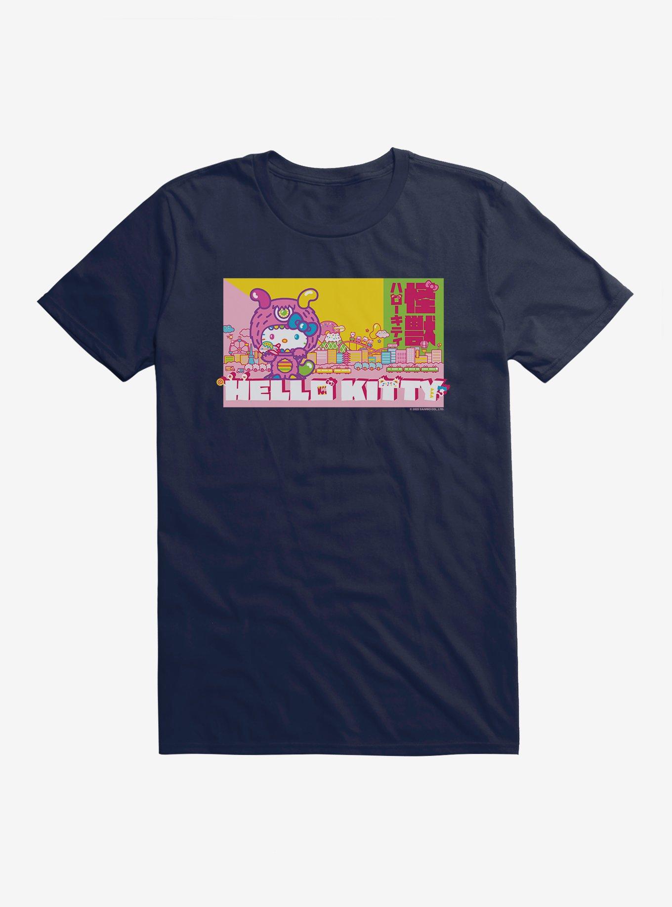 Hello Kitty Sweet Kaiju Screensaver T-Shirt, , hi-res