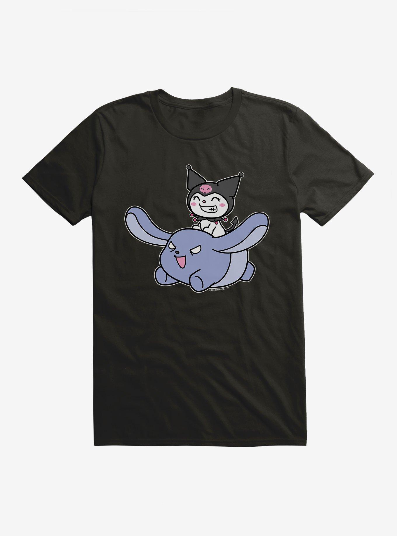 Kuromi Happy Baku Flying T-Shirt, , hi-res