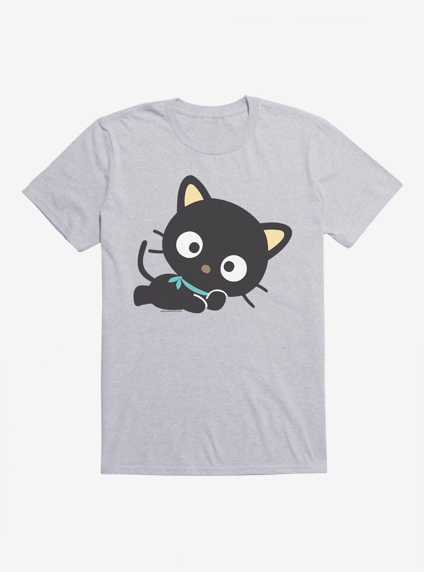 ◆RONRON◆ EMBO KITSCH CAT OVER FIT T SHIRT CHARCOAL Buy Ronron Embo Kitsch Cat Over Fit Tee Charcoal Online in