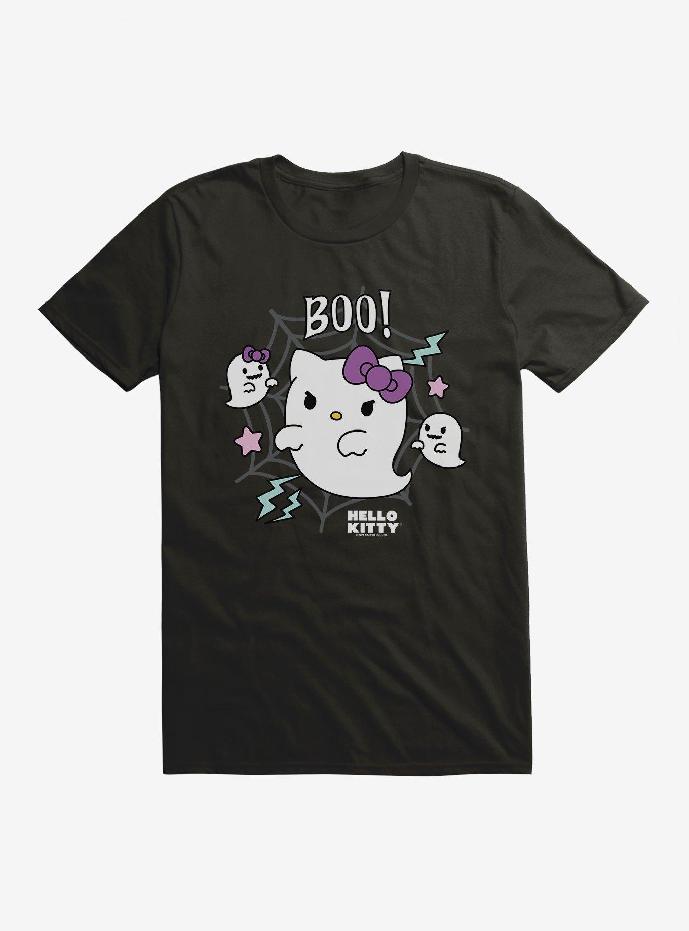 Hello Kitty Ghost T-Shirt, BLACK, hi-res