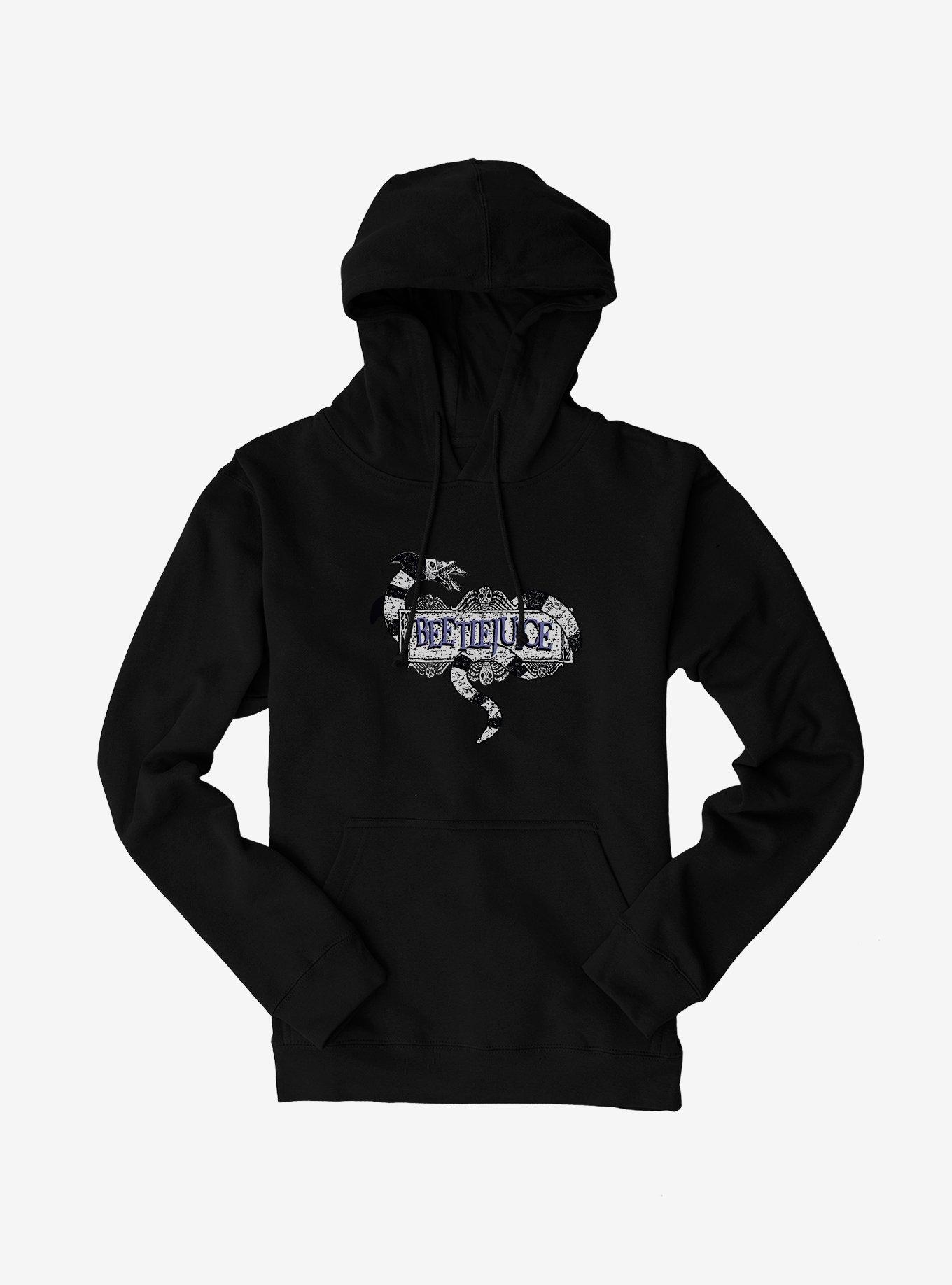 Beetlejuice Sandworm Logo Hoodie