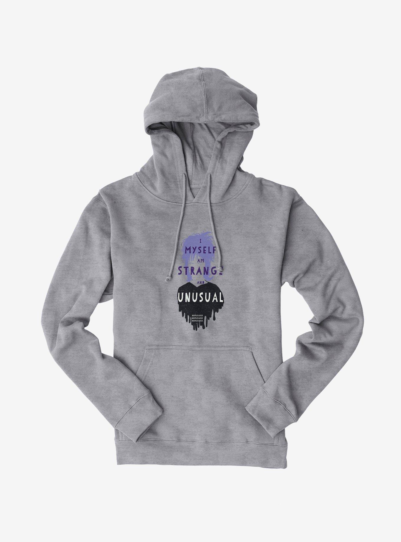 Beetlejuice Lydia Strange Hoodie, SPORT GRAY, hi-res