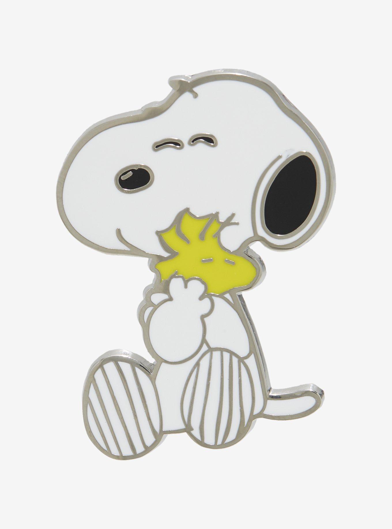 Peanuts Snoopy & Woodstock Enamel Pin, , hi-res