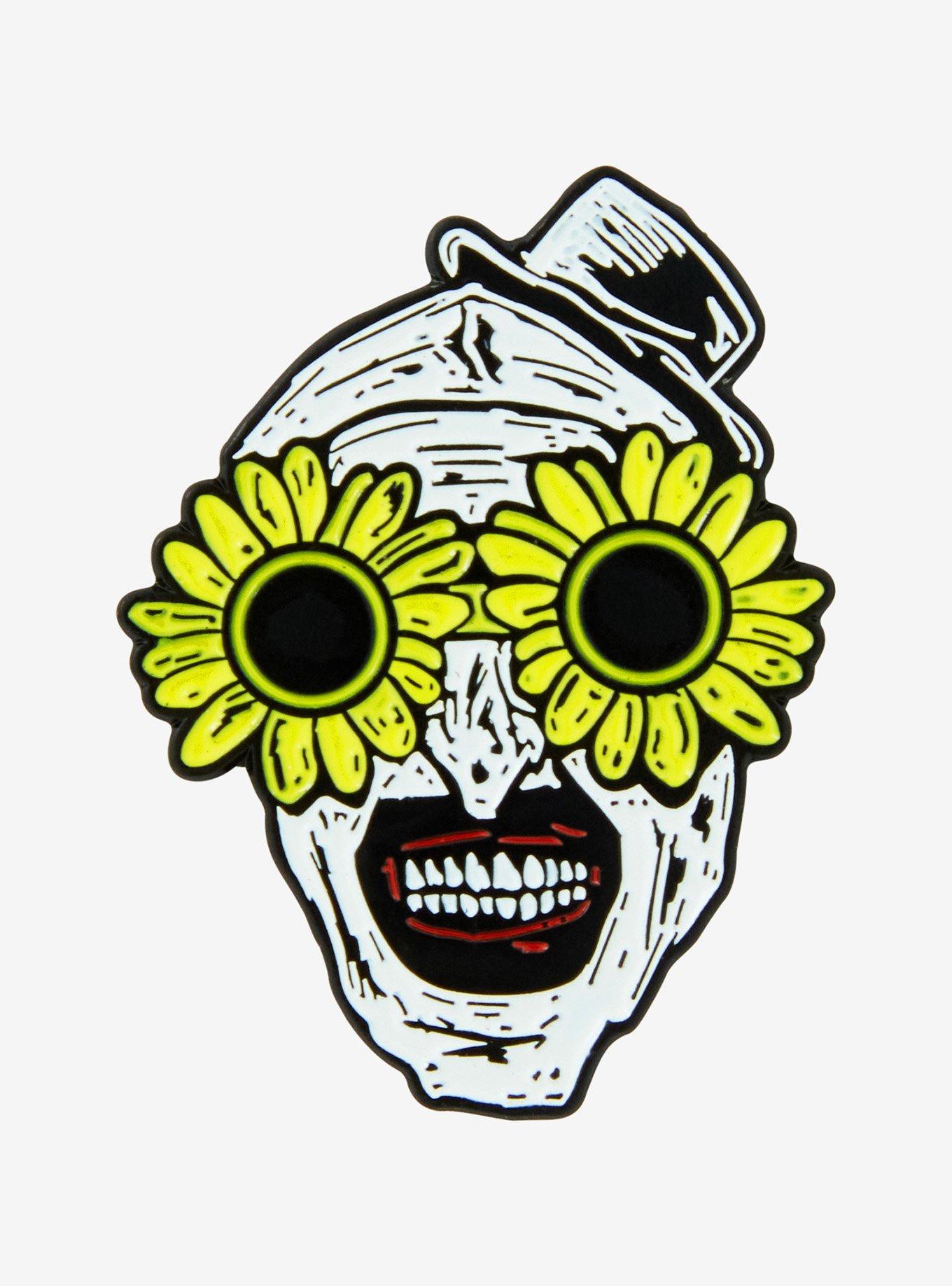 Terrifier Sunglasses Art Enamel Pin, , hi-res