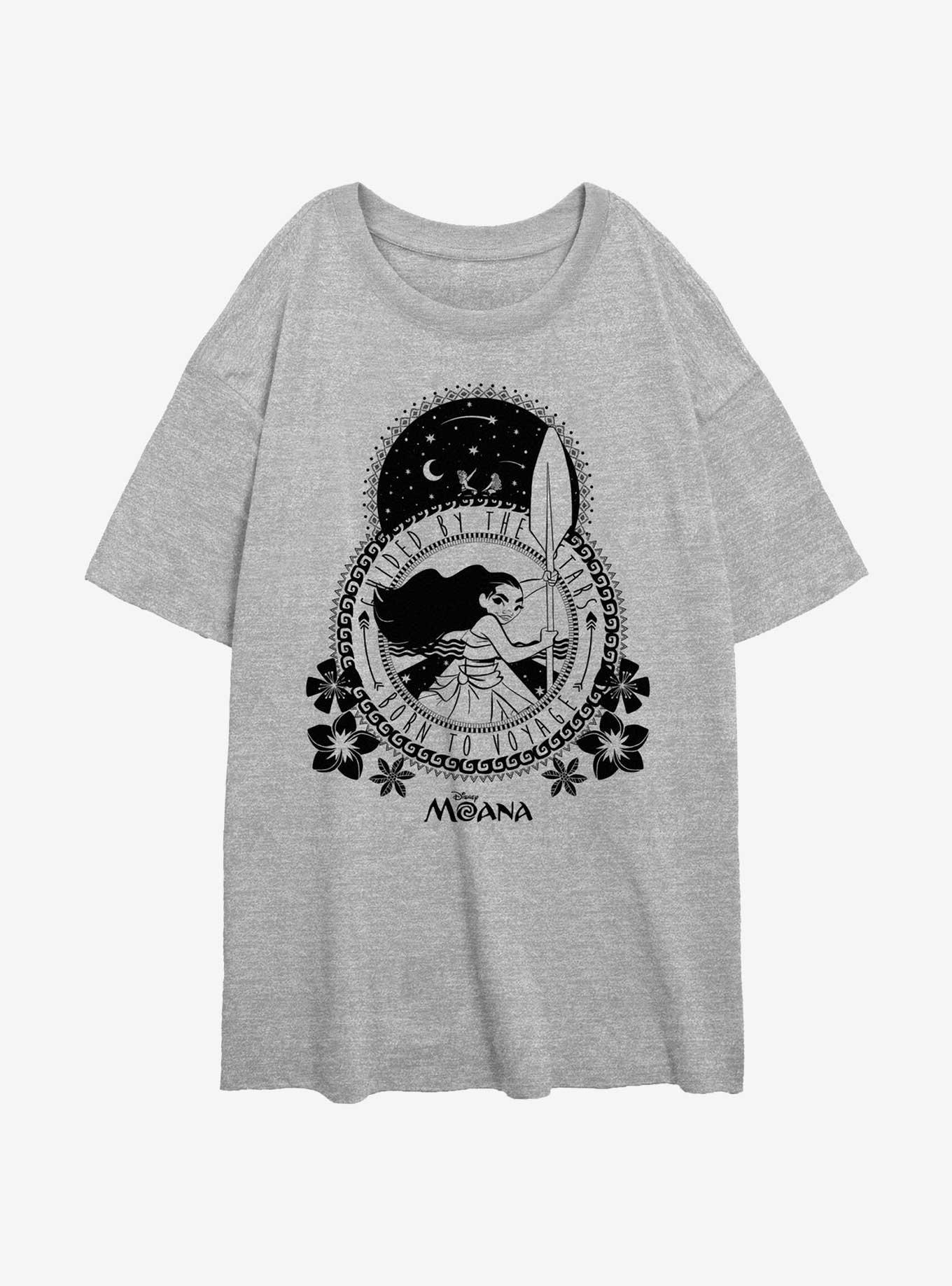 Disney Moana Guided By The Stars Girls Oversized T-Shirt, , hi-res