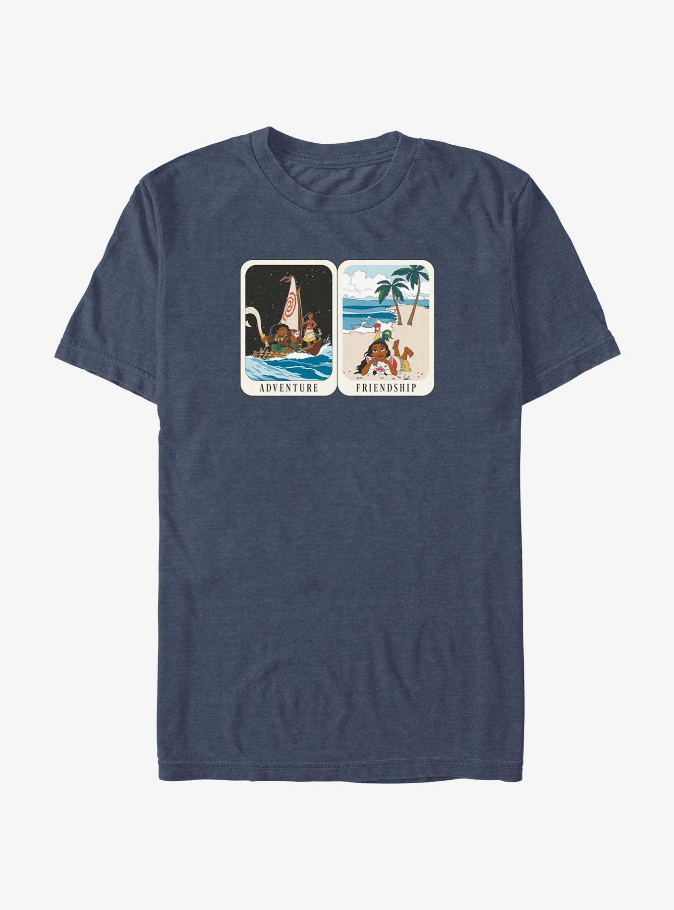 Disney Moana Tarot Card Adventure Friendship T-Shirt