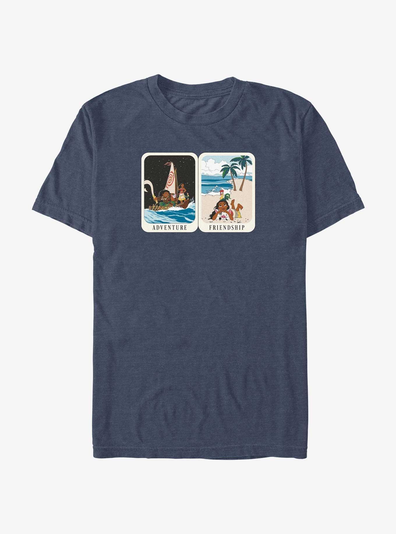 Disney Moana Tarot Card Adventure Friendship T-Shirt, , hi-res