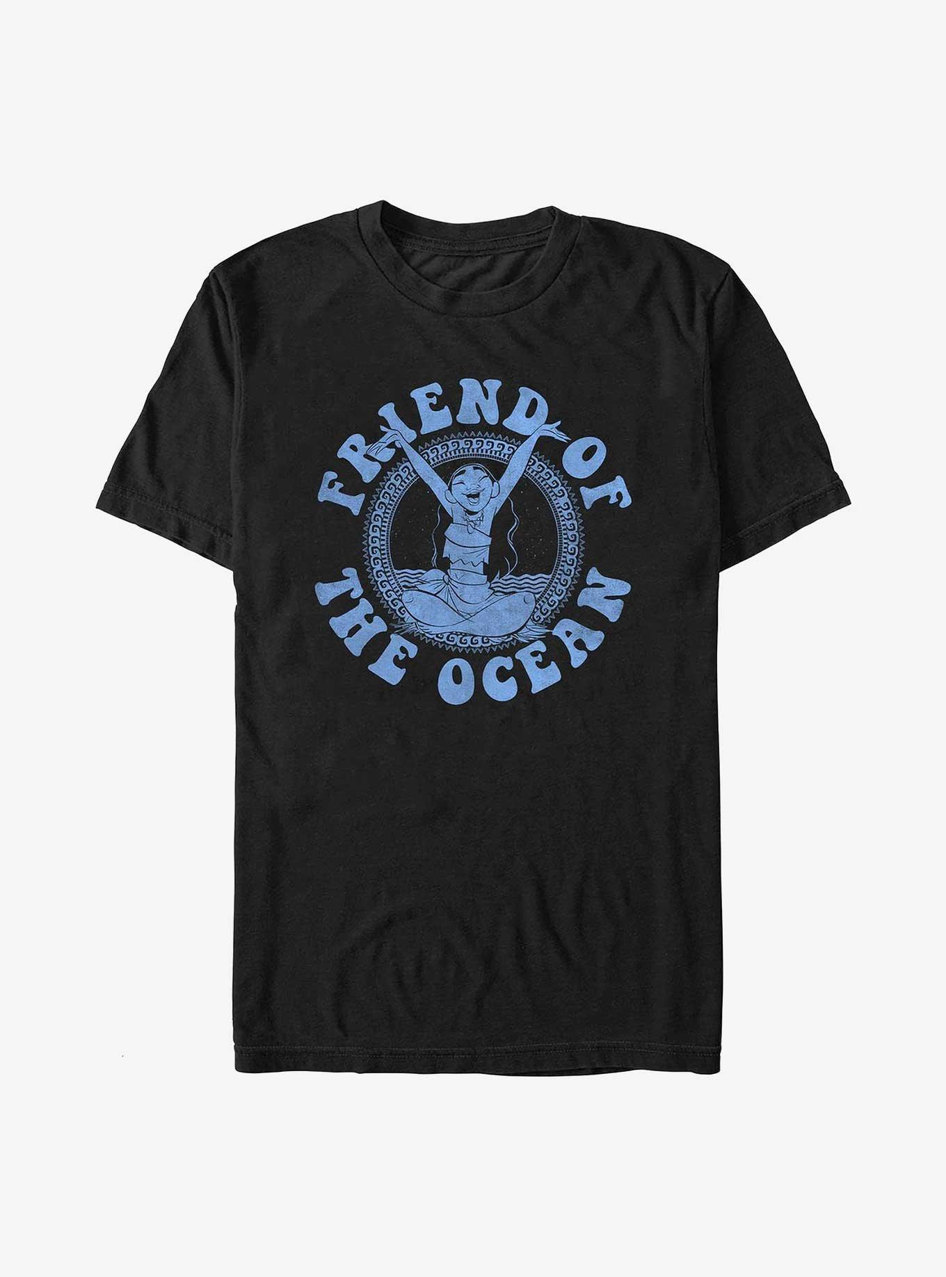 Disney Moana Ocean Friend T-Shirt, BLACK, hi-res