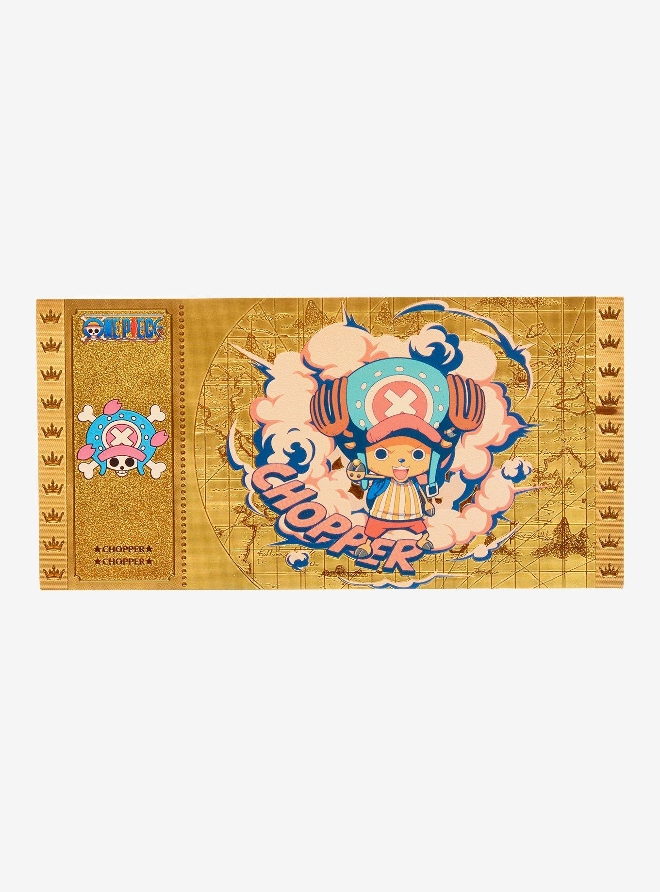 Cartoon Kingdom One Piece Chopper Collectible Golden Ticket, , hi-res