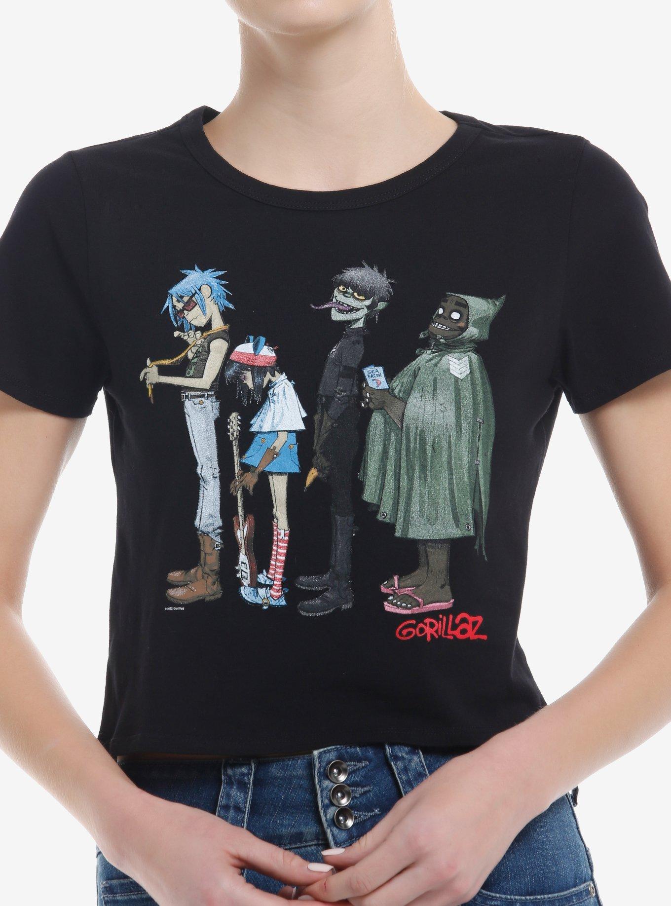 Gorillaz Group Standing Girls Baby T-Shirt, , hi-res