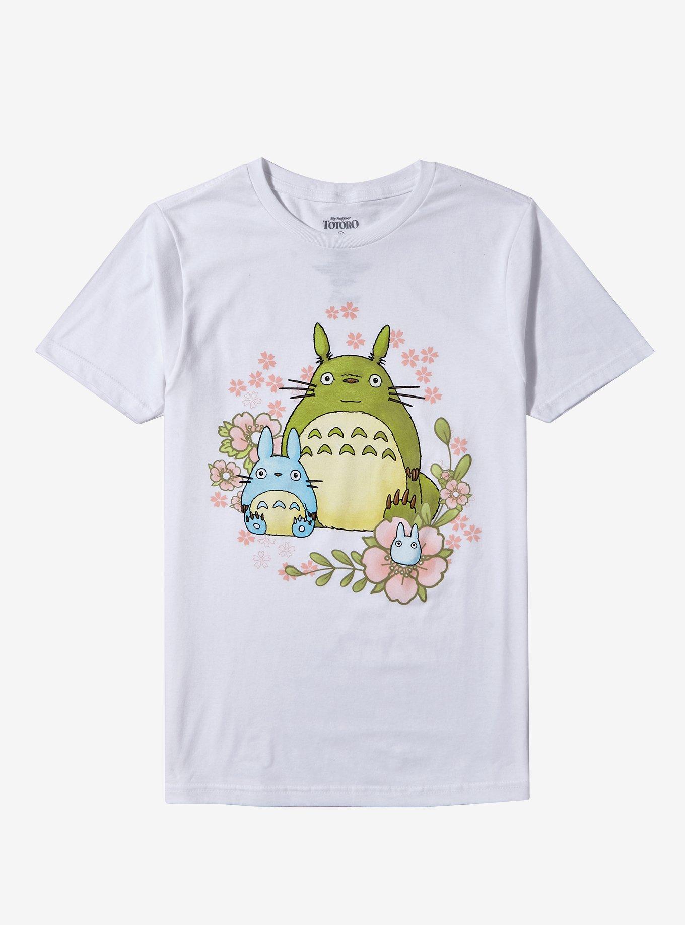 Studio Ghibli® My Neighbor Totoro Cherry Blossoms Boyfriend Fit Girls T-Shirt, , hi-res