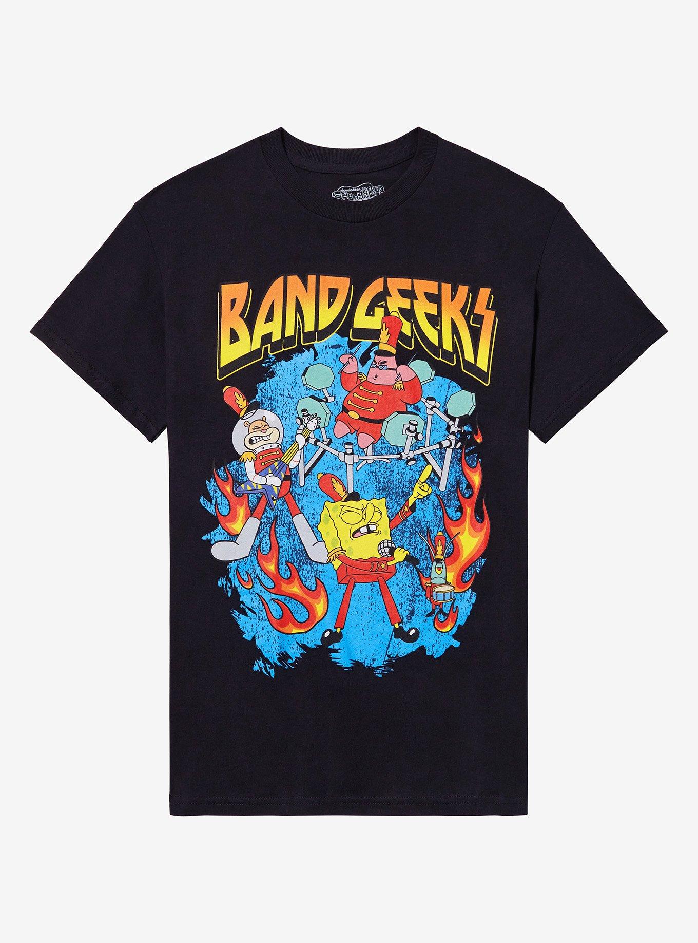 SpongeBob SquarePants Band Geeks Relaxed Fit Girls T-Shirt, , hi-res