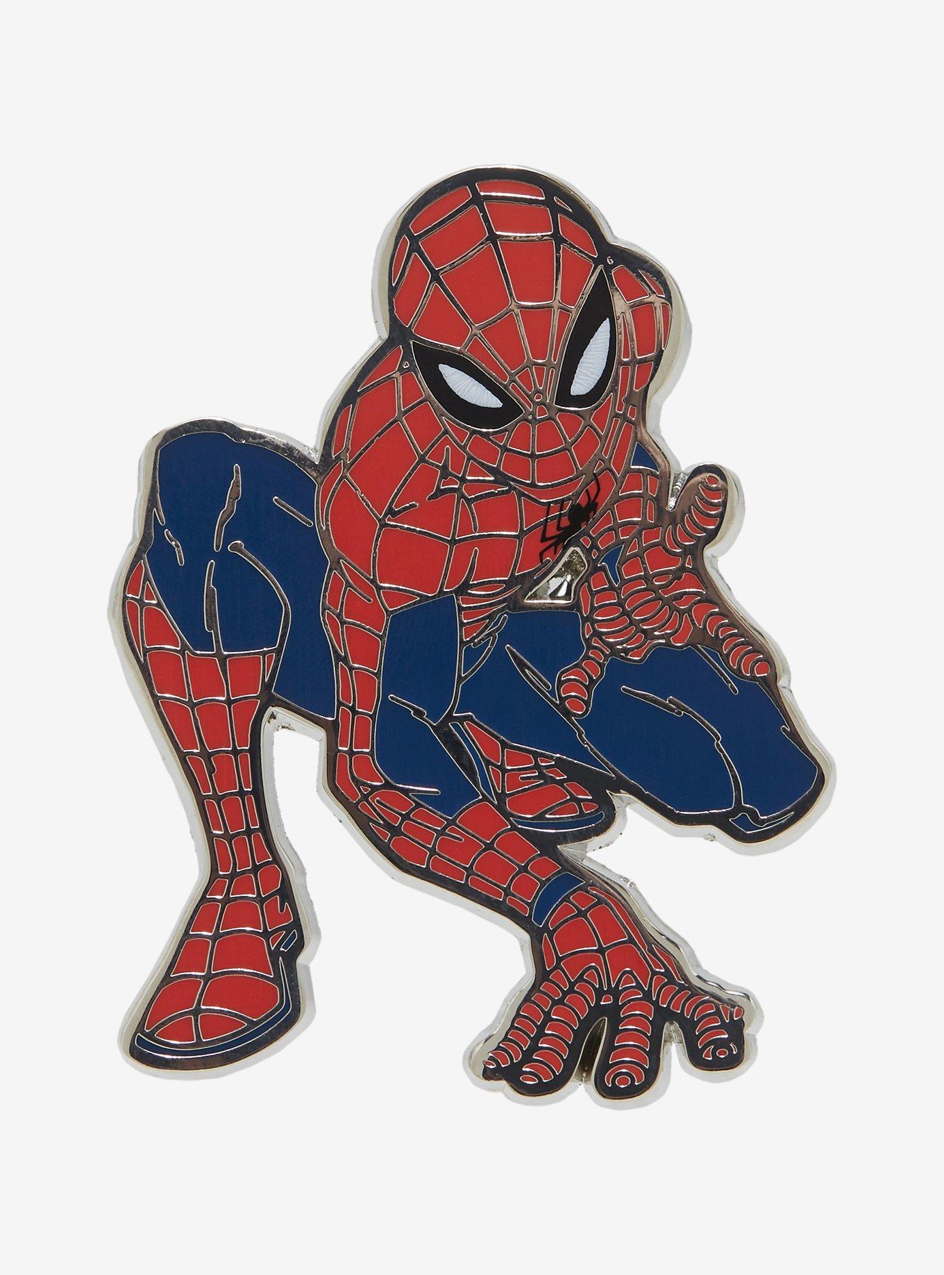 Marvel Spider-Man Hero Pose Enamel Pin, , hi-res