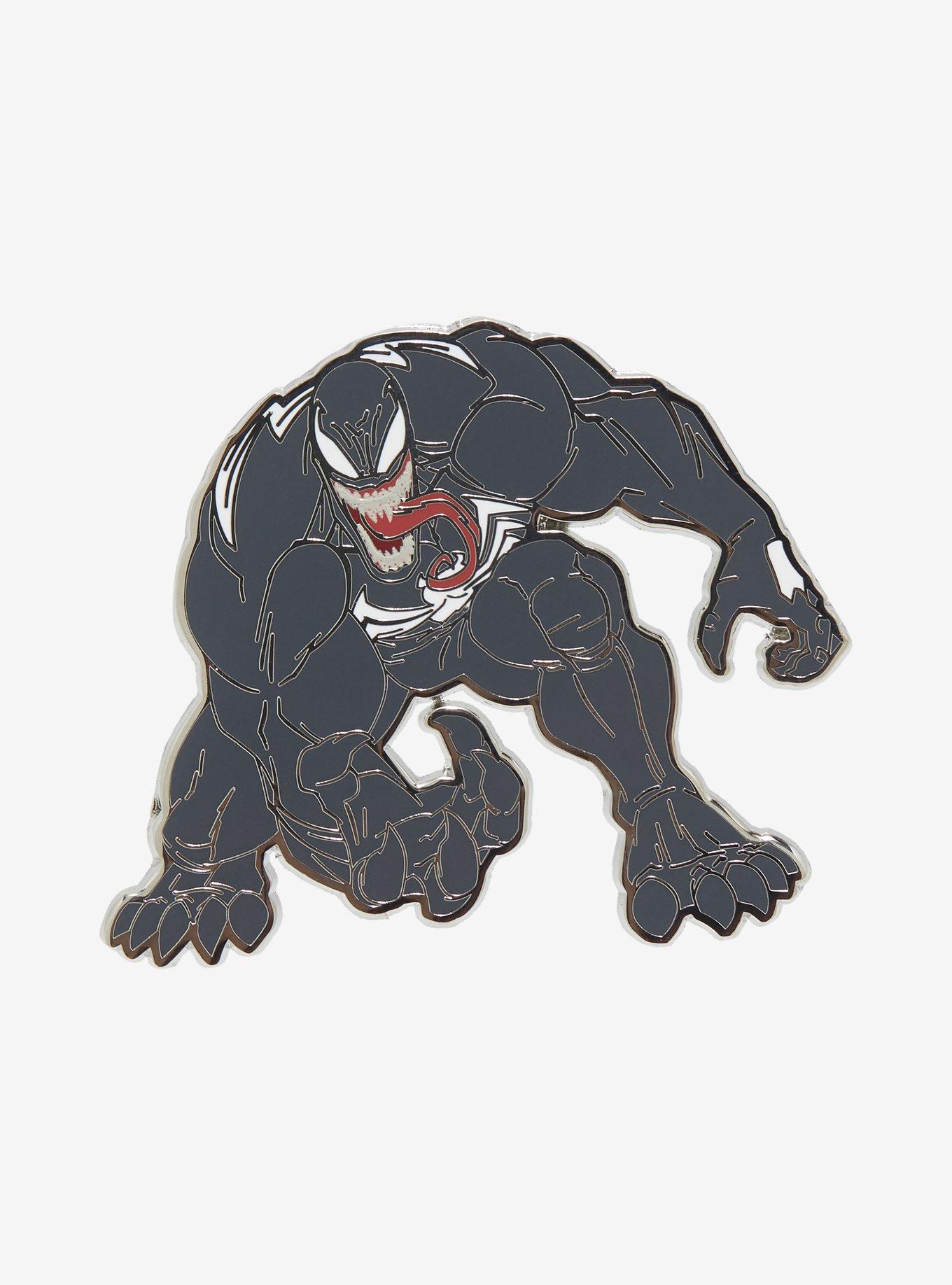 Marvel Spider-Man Venom Enamel Pin, , hi-res