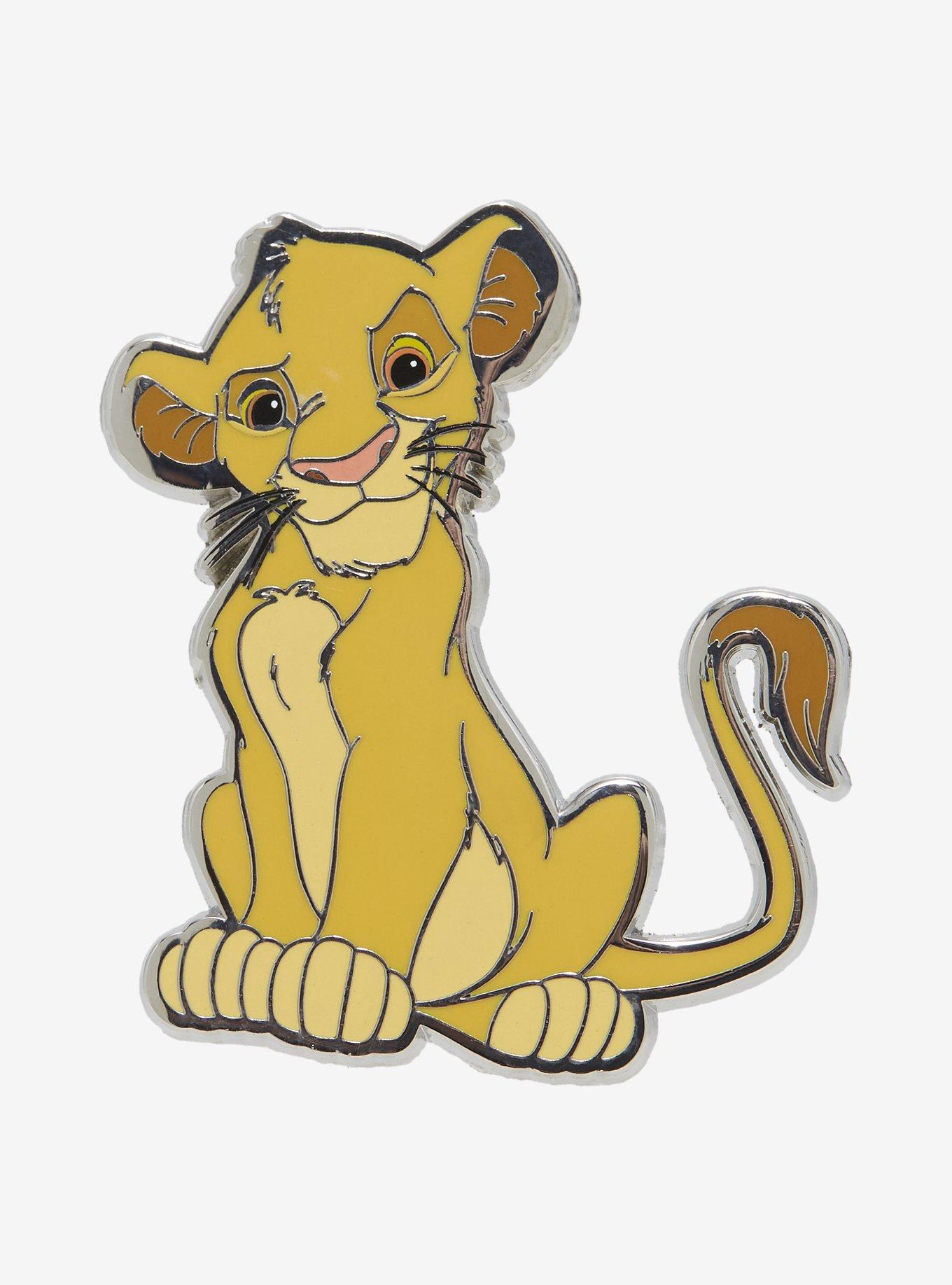 Disney The Lion King Simba Enamel Pin, , hi-res