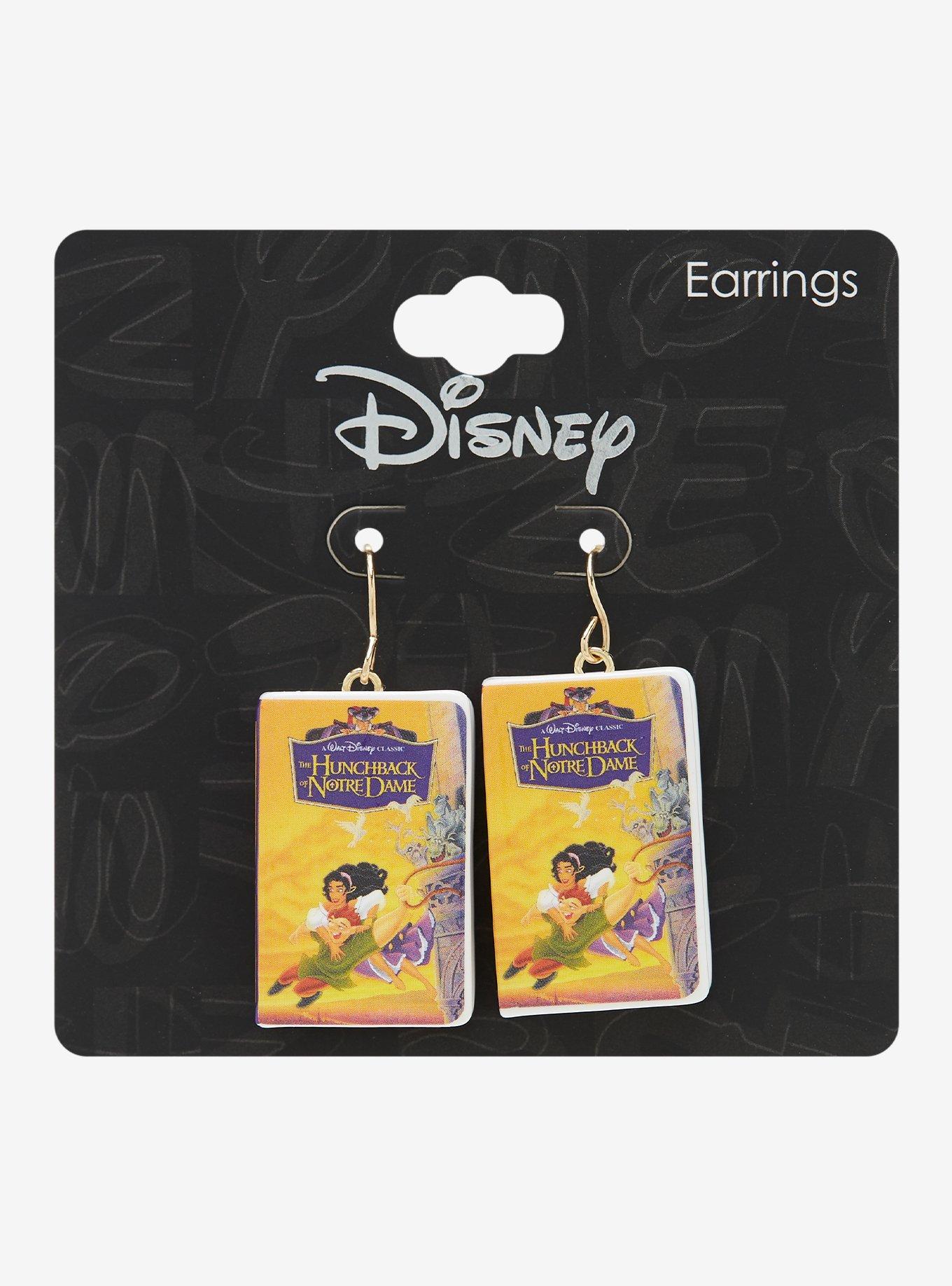 Disney The Hunchback Of Notre Dame VHS Drop Earrings, , hi-res