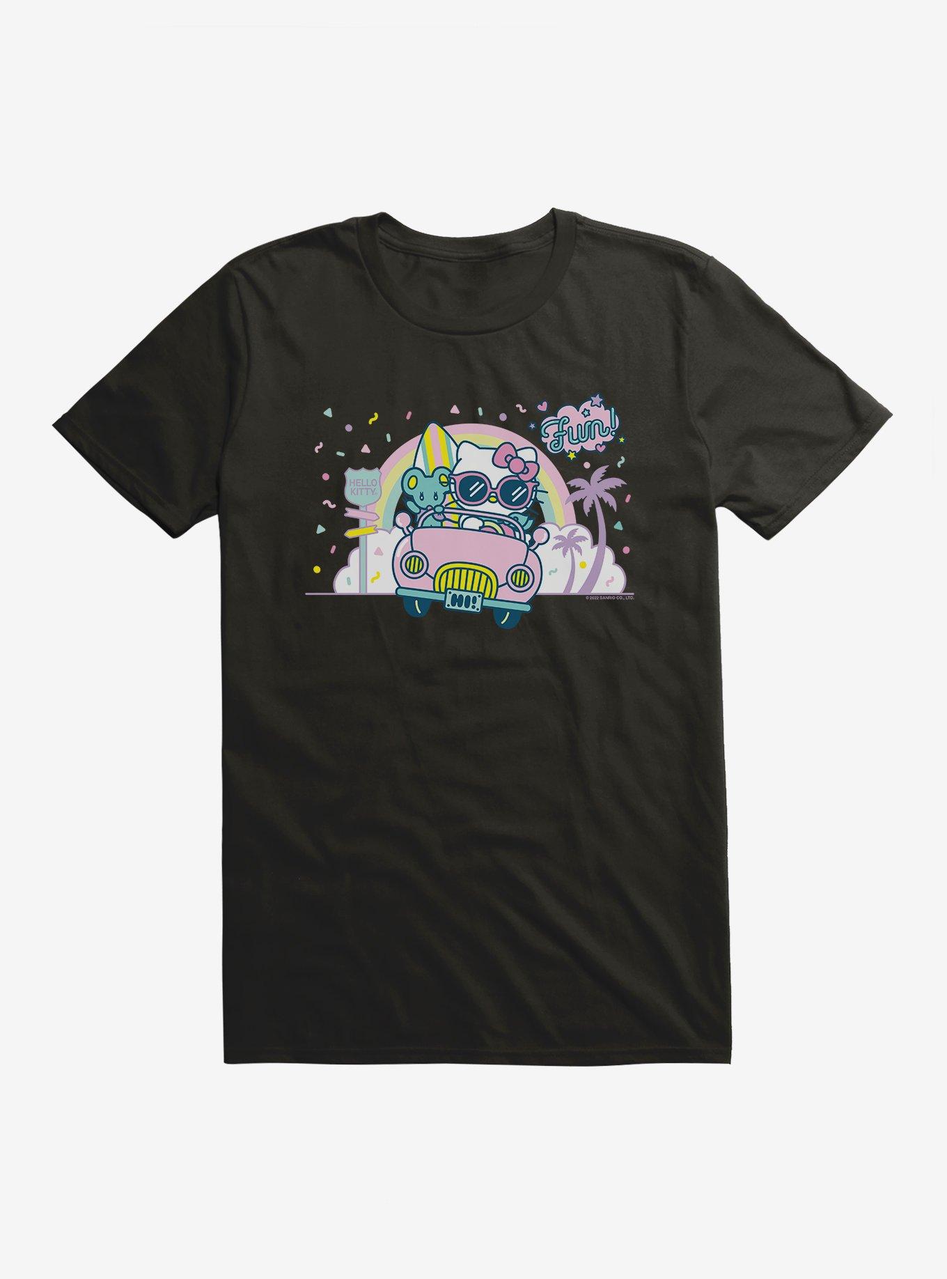 Hello Kitty Kawaii Vacation Retro Fun Night Out T-Shirt, , hi-res