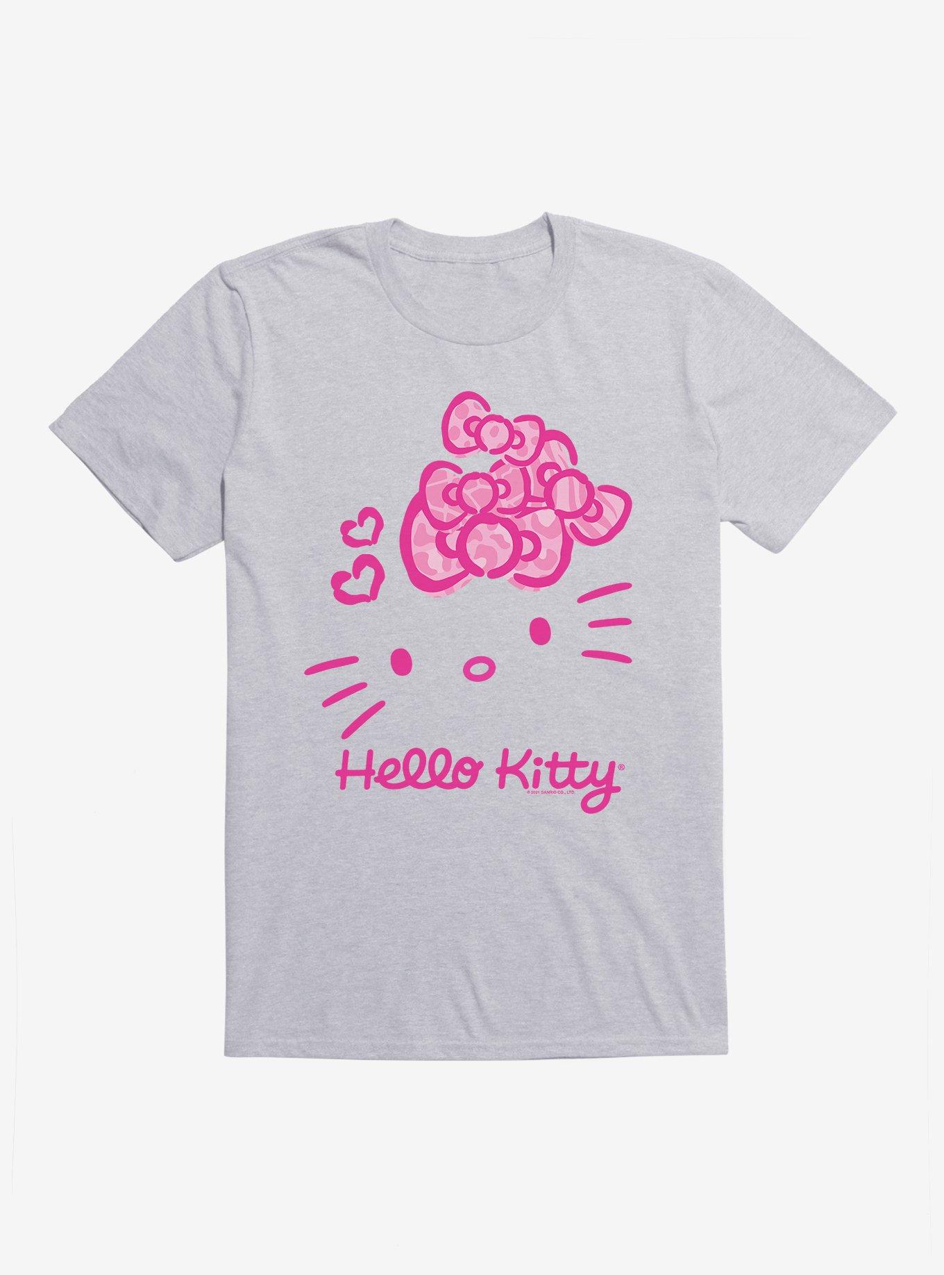 Hello Kitty Jungle Paradise Pink Logo T-Shirt, , hi-res