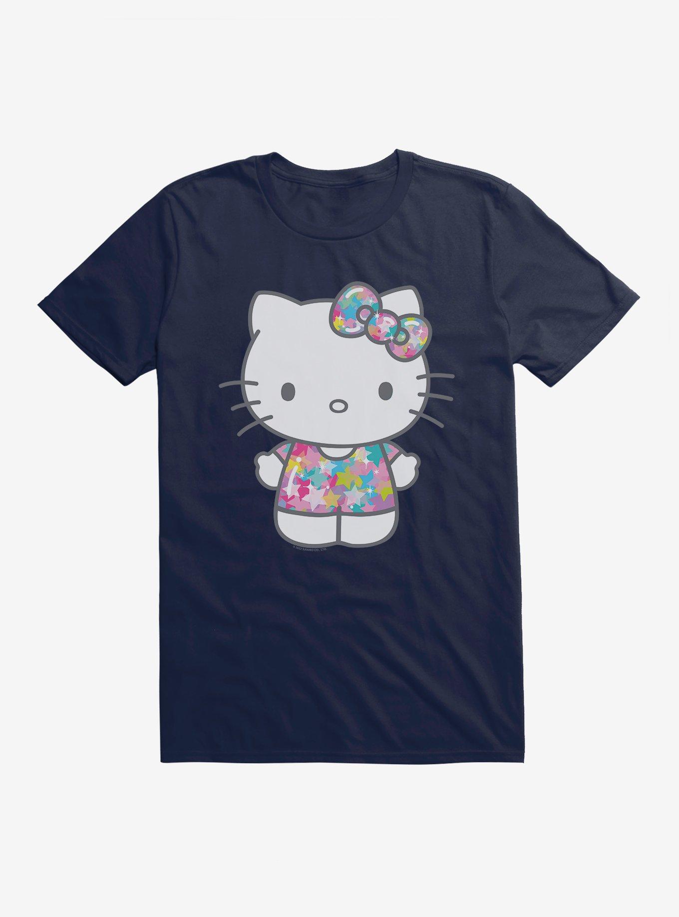 Hello Kitty Starshine Outfit T-Shirt, NAVY, hi-res