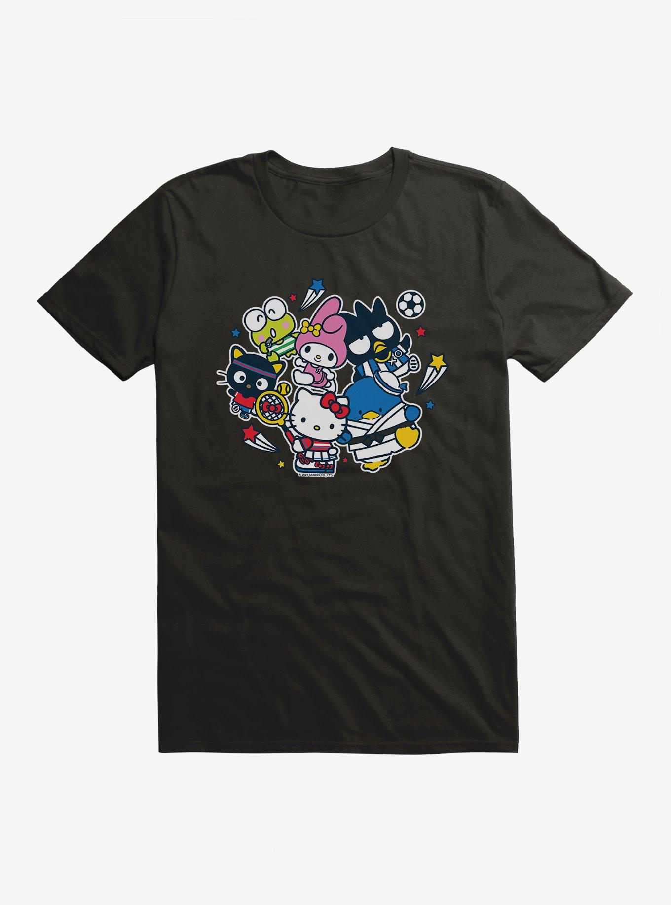 Hello Kitty Sporty Friends T-Shirt, BLACK, hi-res