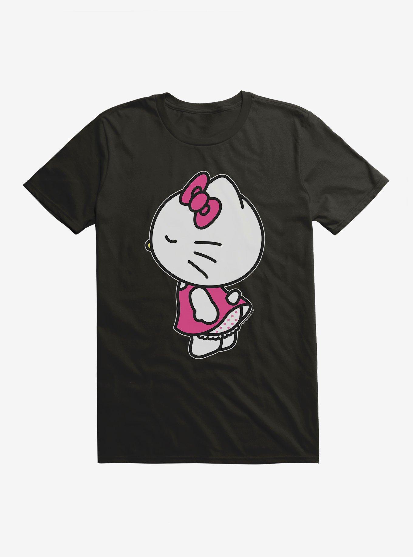 Hello Kitty Sugar Rush Shy Away T-Shirt, BLACK, hi-res