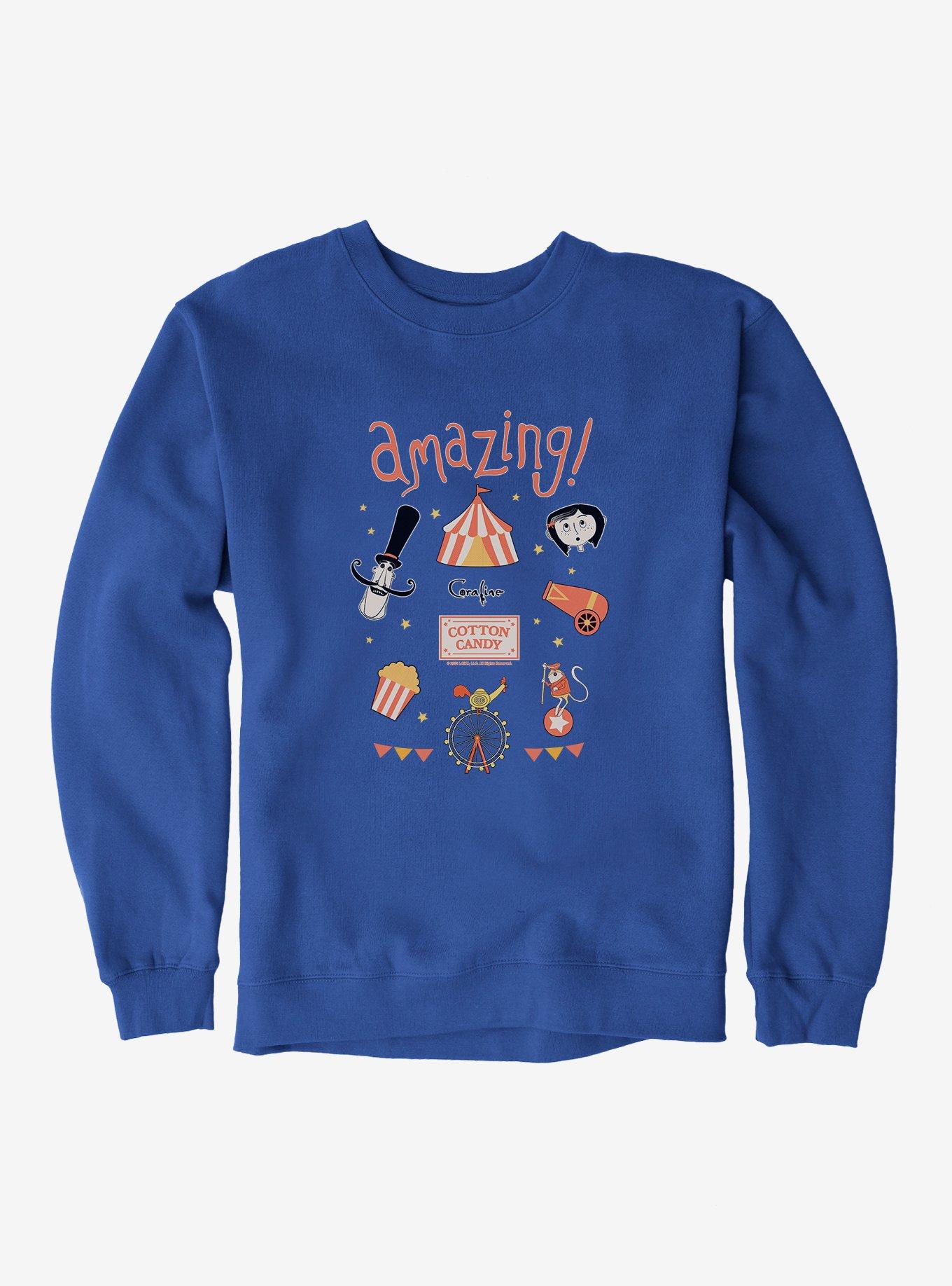 Coraline Cotton Candy Sweatshirt