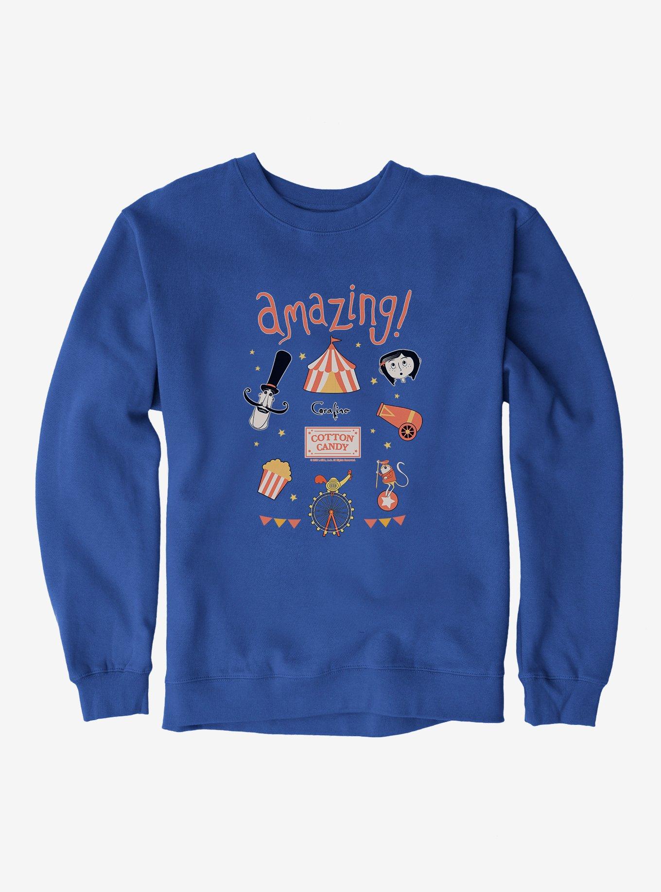 Coraline Cotton Candy Sweatshirt, , hi-res