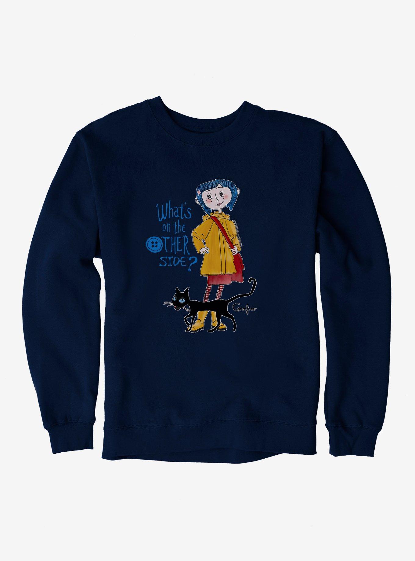 Coraline Other Side Sweatshirt, NAVY, hi-res