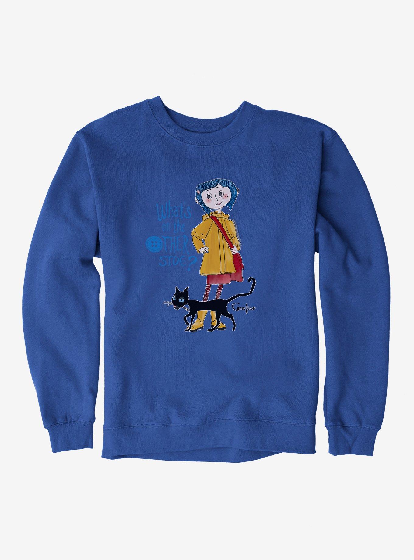 Coraline Other Side Sweatshirt, ROYAL, hi-res