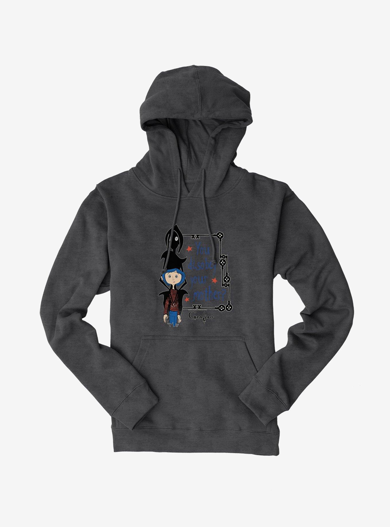 Coraline Disobey Mother Hoodie, , hi-res