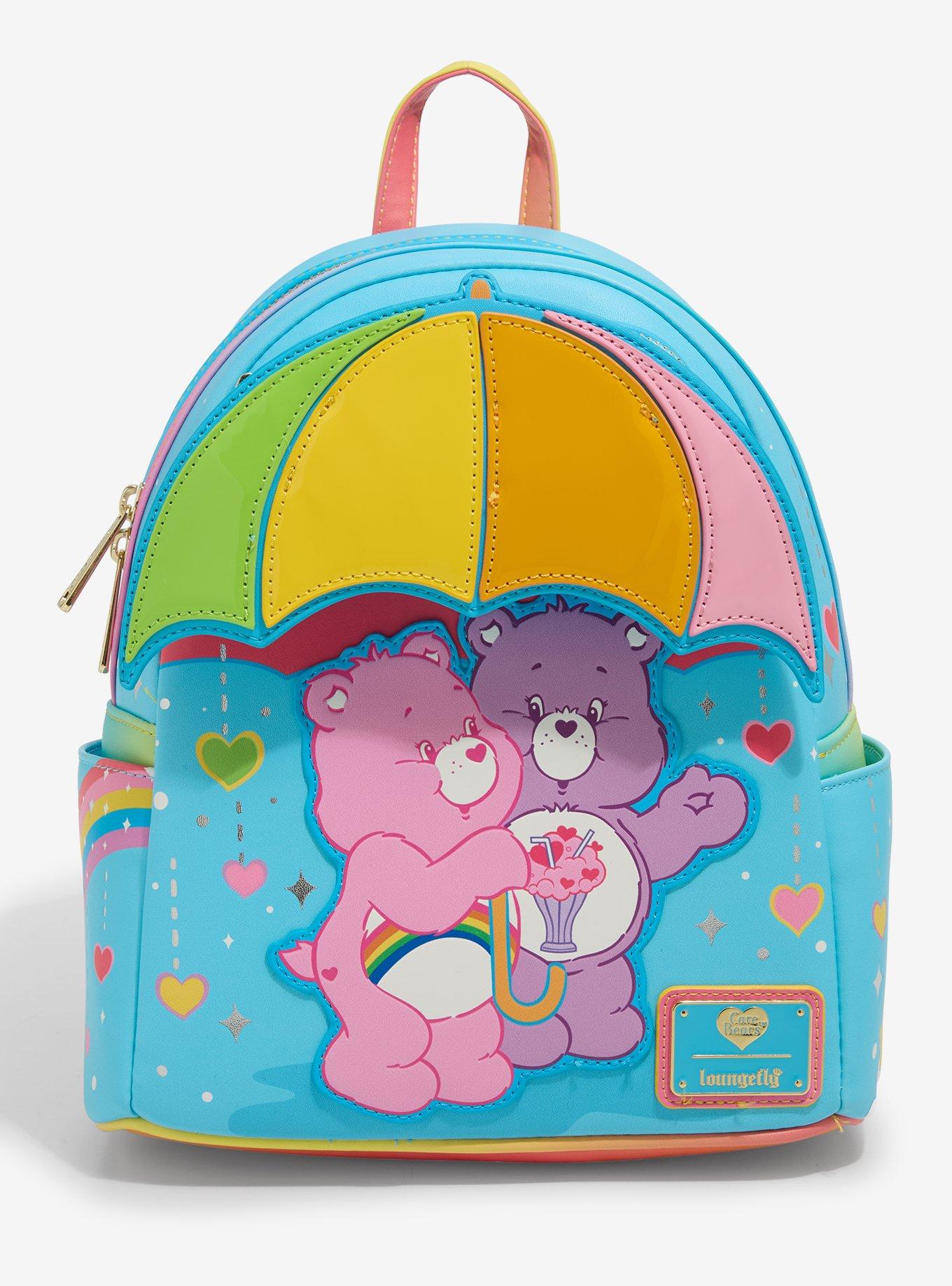 Loungefly Care Bears Rainbow Umbrella Mini Backpack, , hi-res
