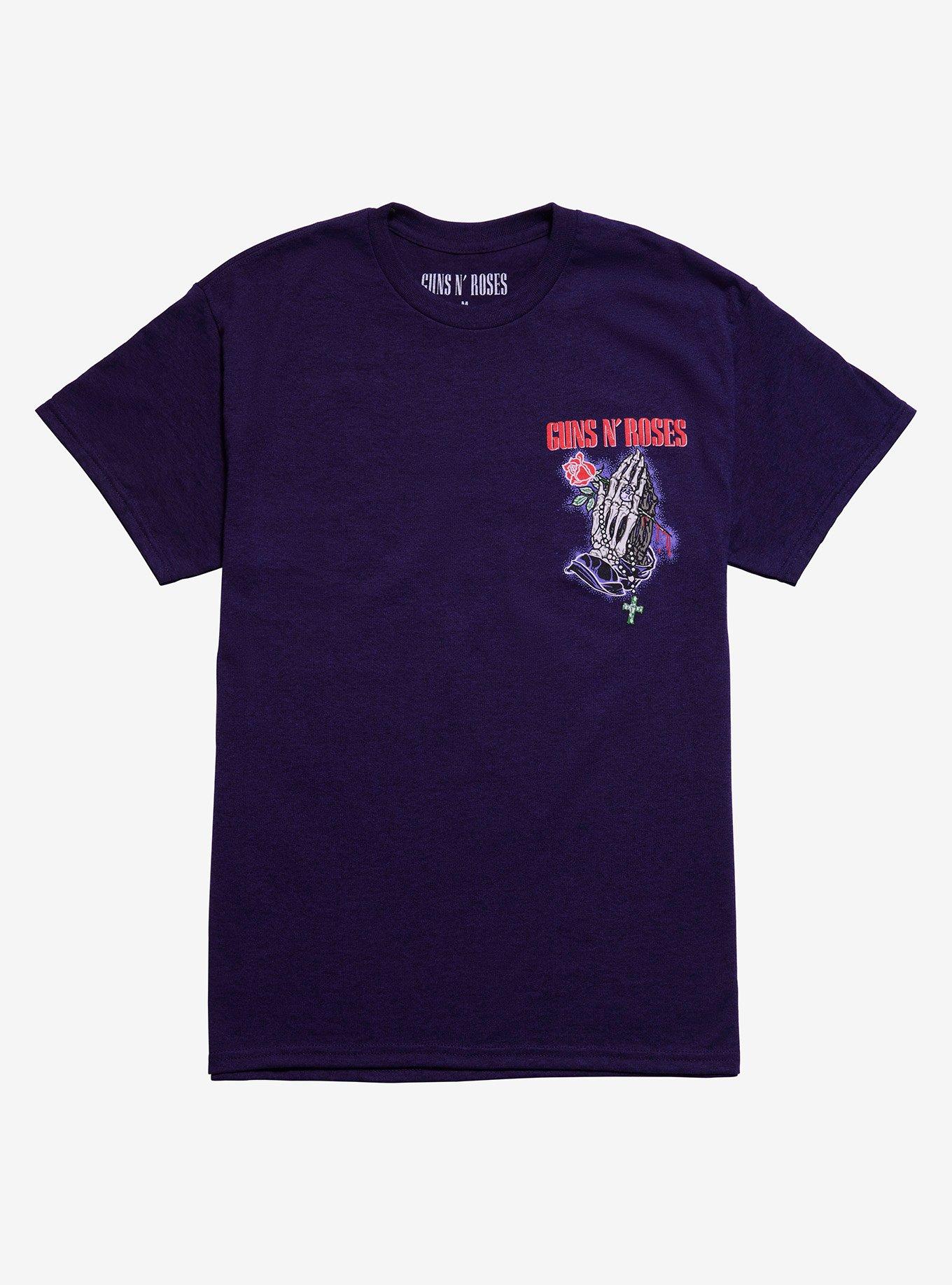 Guns N' Roses Grim Reaper Purple T-Shirt, , hi-res