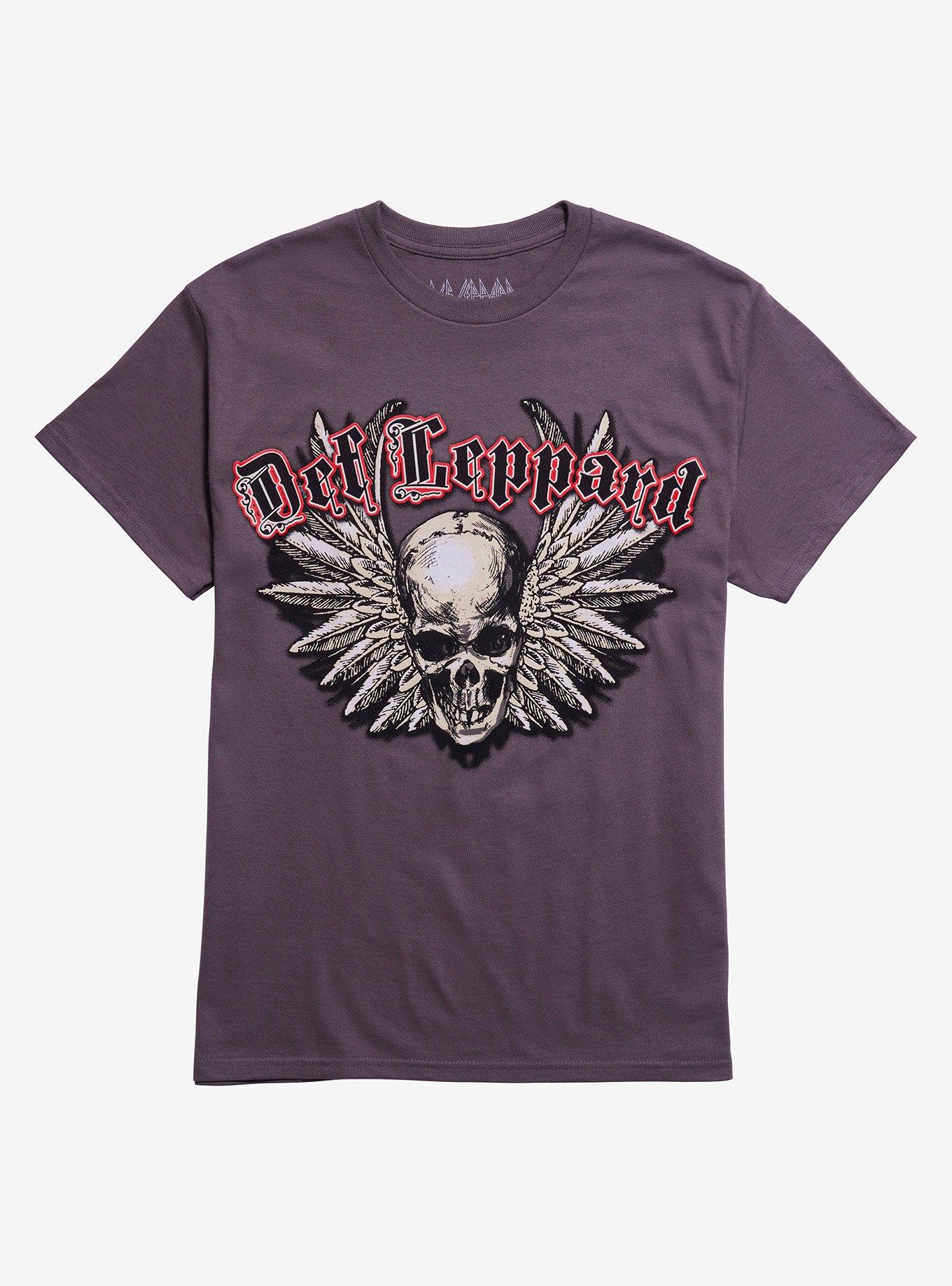 Def Leppard Winged Skull T-Shirt, , hi-res