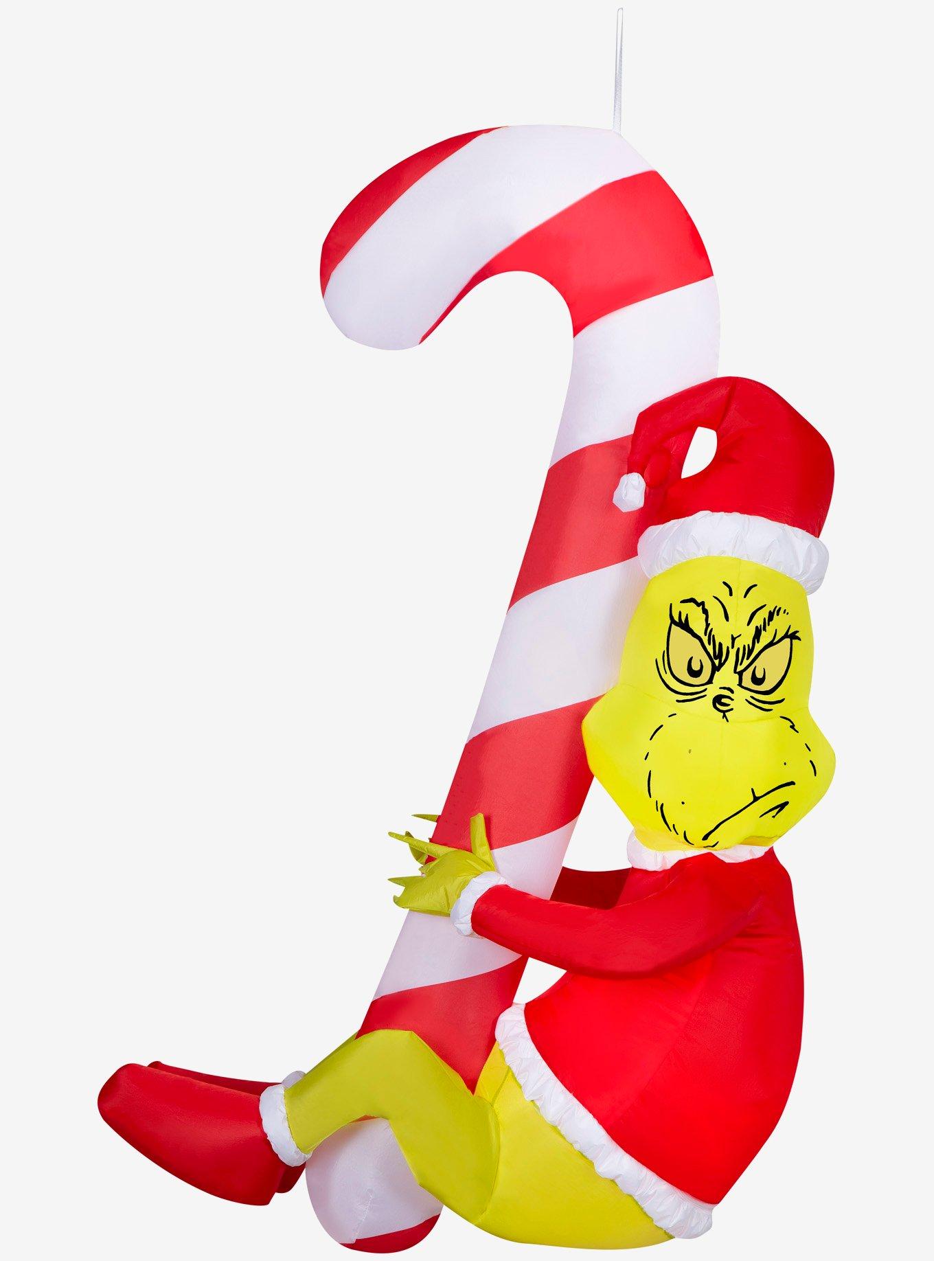 The Grinch Hanging Candy Cane Airblown, , hi-res